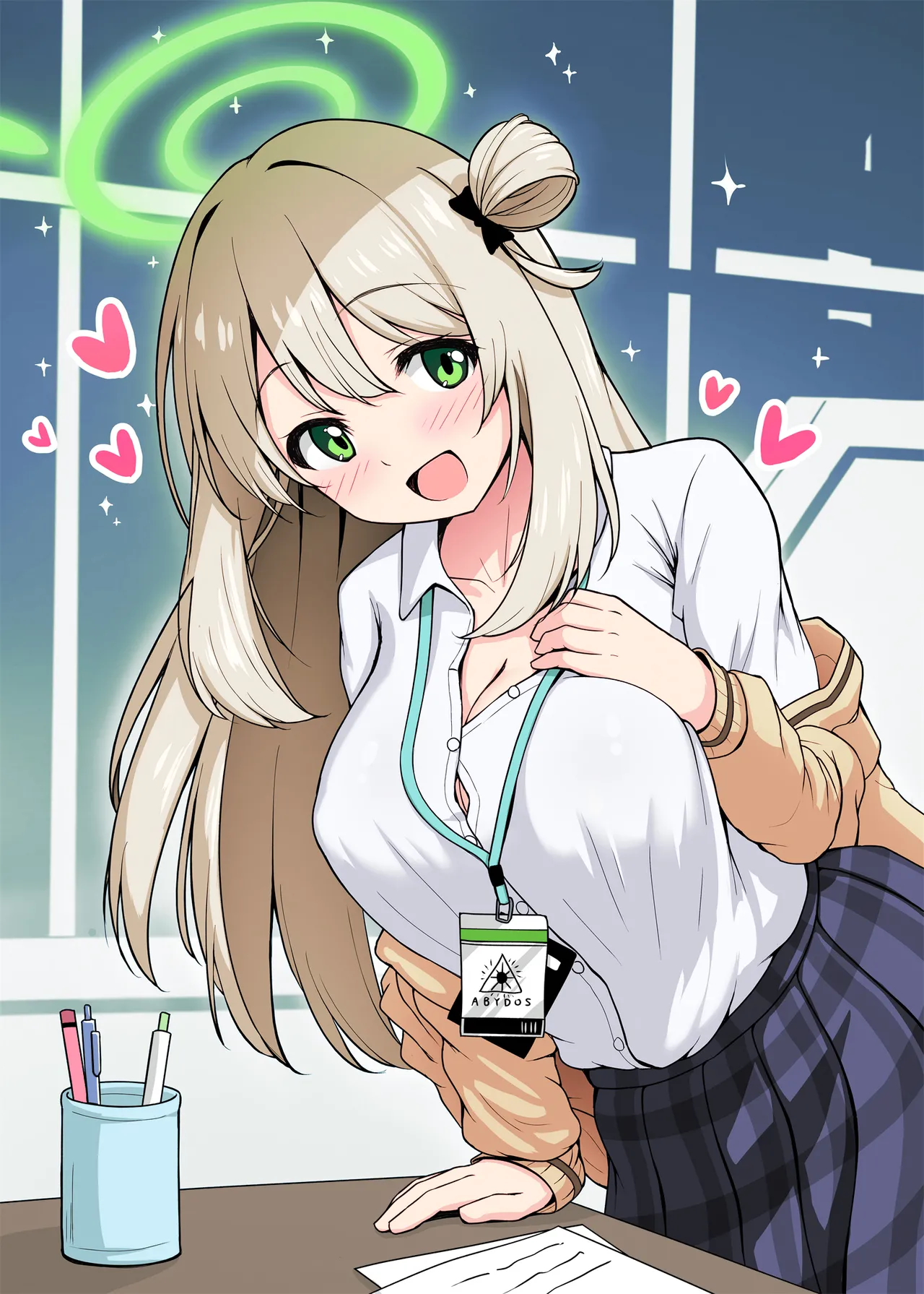 Nonomi ni Iyashite Morau Hon page 9 featuring nonomi izayoi blue archive parody - sole female sole male hentai manga - read online free