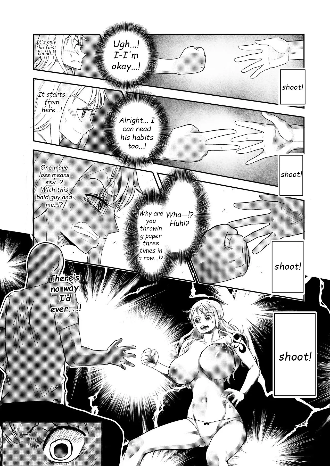 Hage Mob to Nami-san Wakarase Honban Yakyuuken page 12 featuring nami - sole female sole male hentai manga - read online free