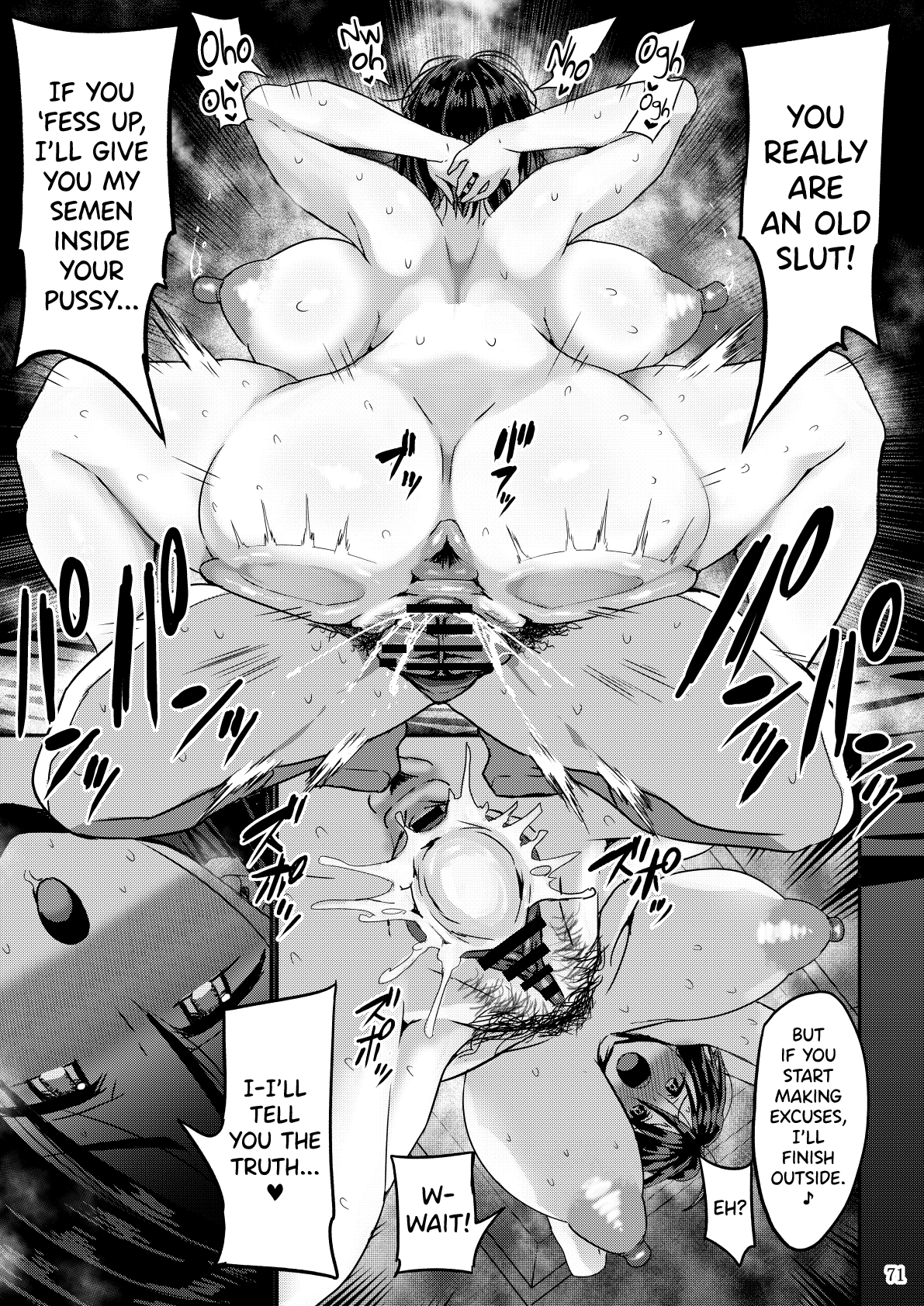 Yokkyuu Fuman ga Tamatte Hoka no Otoko no Chinpo Case ni Natteshimatta Oku-san page 72 original parody - milf sweating hentai manga - read online free
