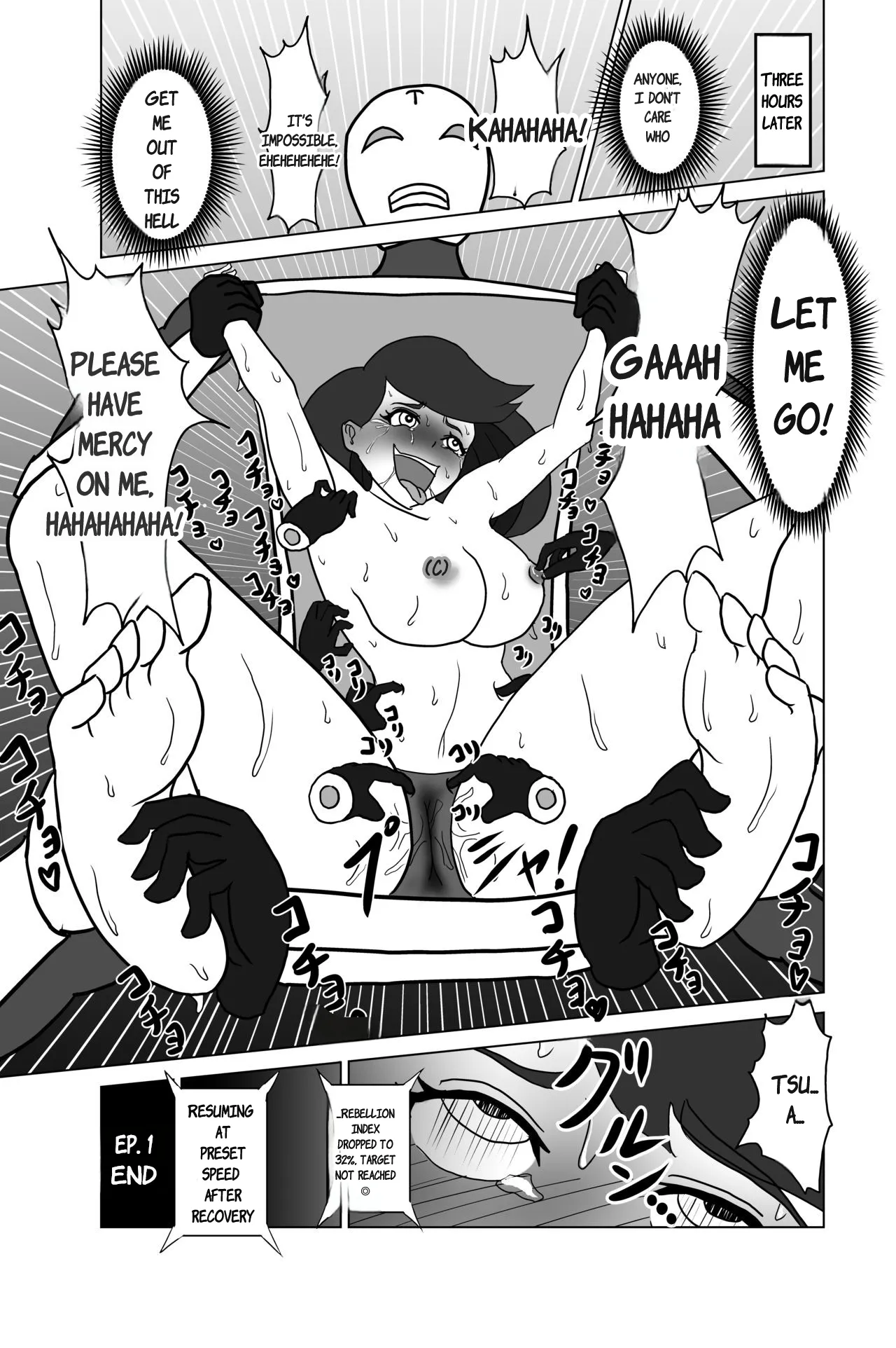 Elite Sennyuu Sousakan no Kusuguri Junan 1 page 10 original parody - sweating big breasts hentai manga - read online free