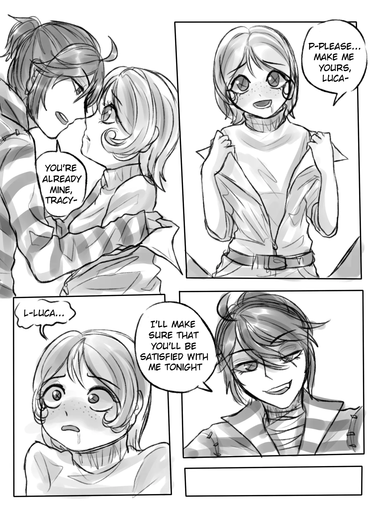LucaTre doujin short - Page 10