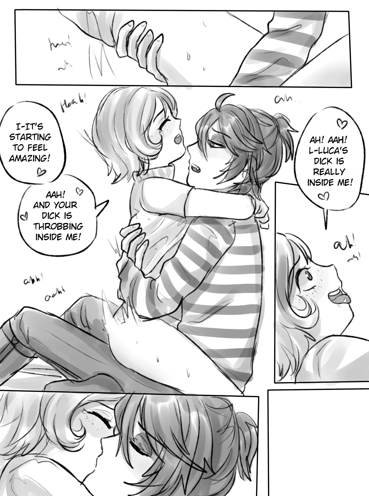 LucaTre doujin short - Page 19
