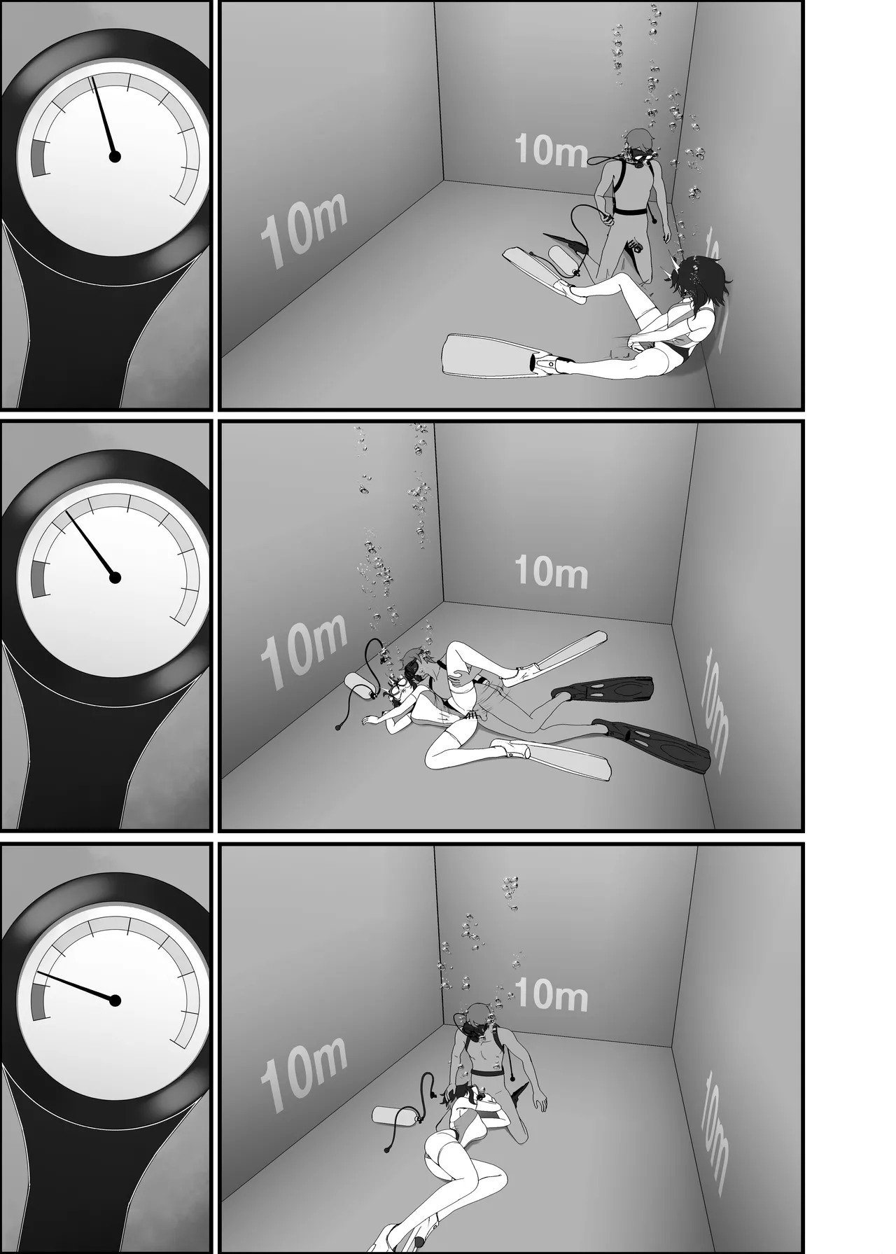 Kairaku wa Minasoko made | Pleasure reaches the bottom of the pool page 53 original parody - gloves swimsuit hentai manga - read online free