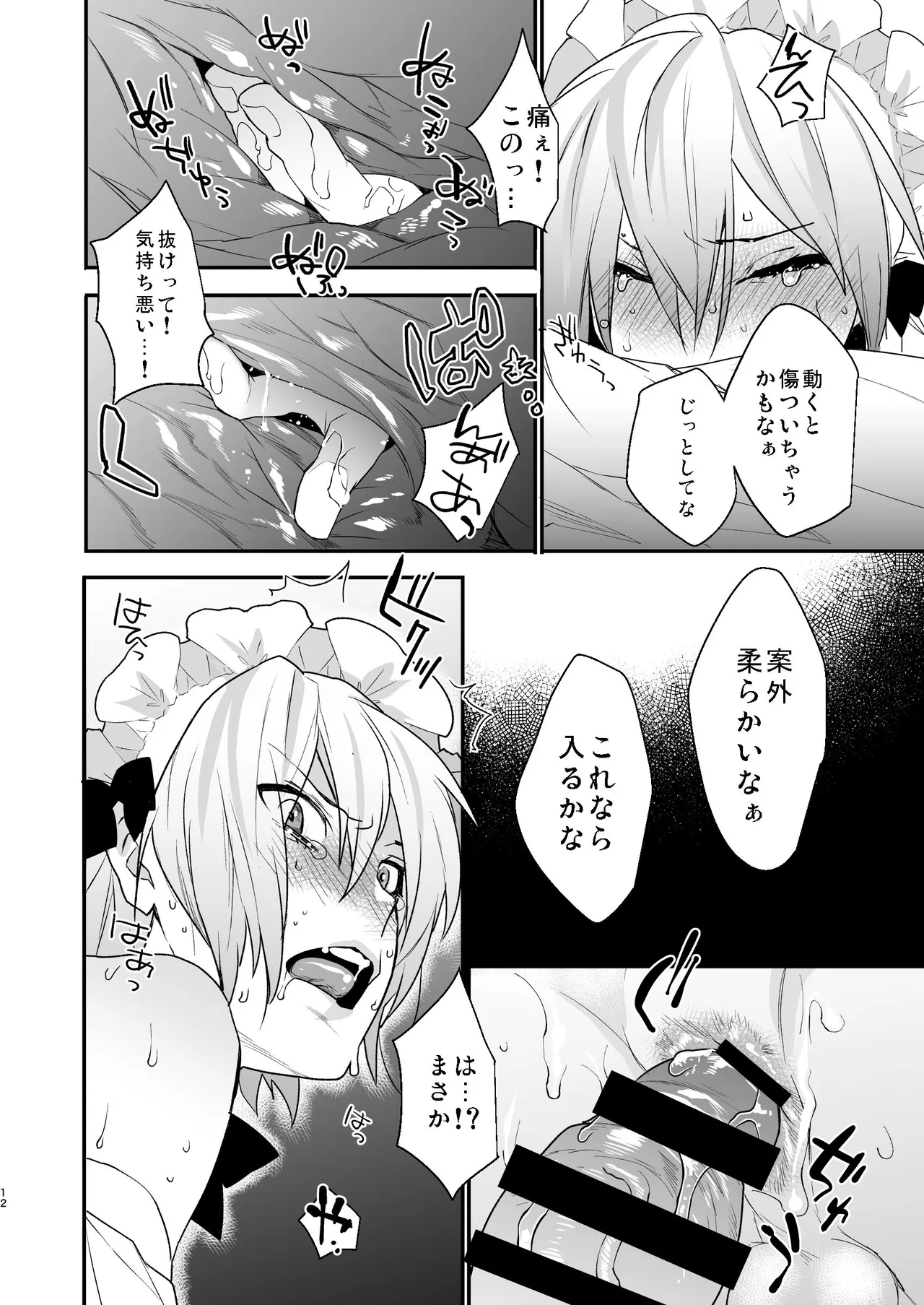 Dokidoki Mesu Ochi Go Houshi Seikatsu Soushuuhen page 12 original parody - maid catboy hentai manga - read online free