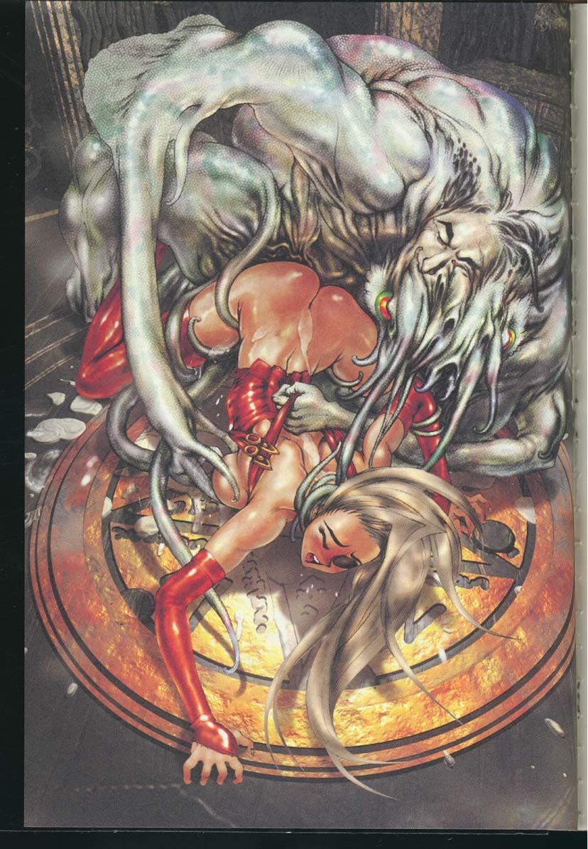 Jashin Hunter 1 page 9 - full color tentacles hentai manga - read online free