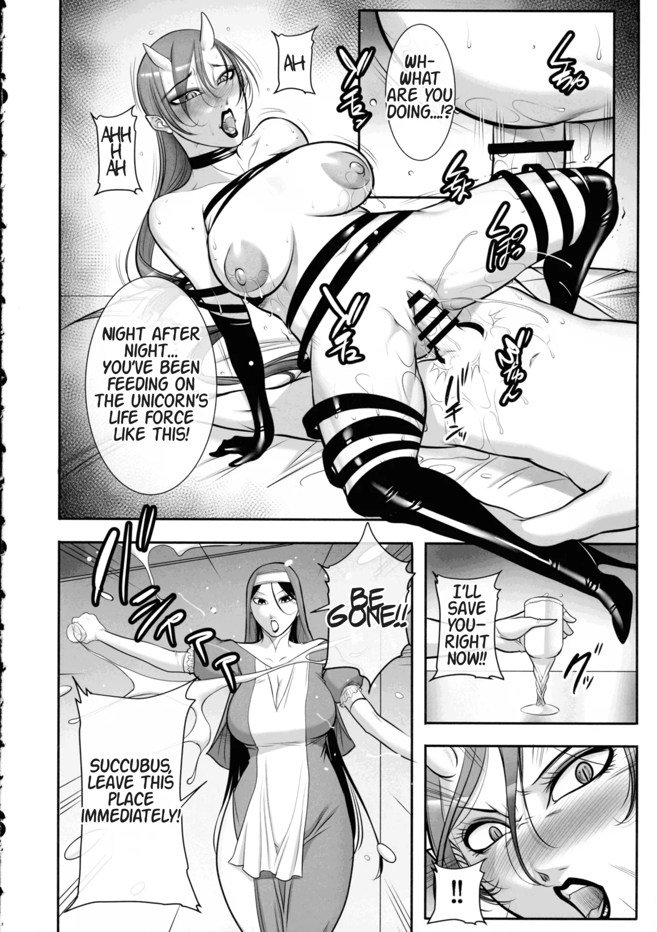 Seijo no Koushin - Sister's rebellious spirit page 10 original parody - big penis stockings hentai manga - read online free