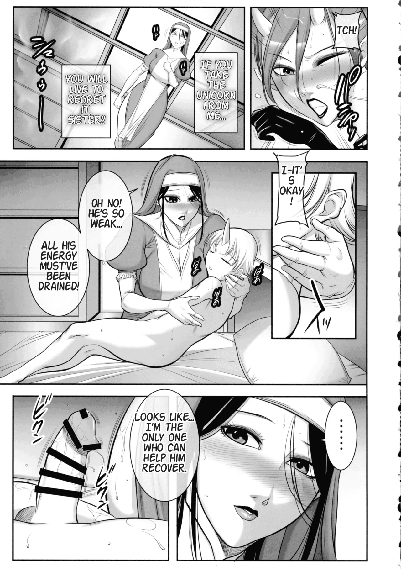 Seijo no Koushin - Sister's rebellious spirit page 11 original parody - big penis stockings hentai manga - read online free