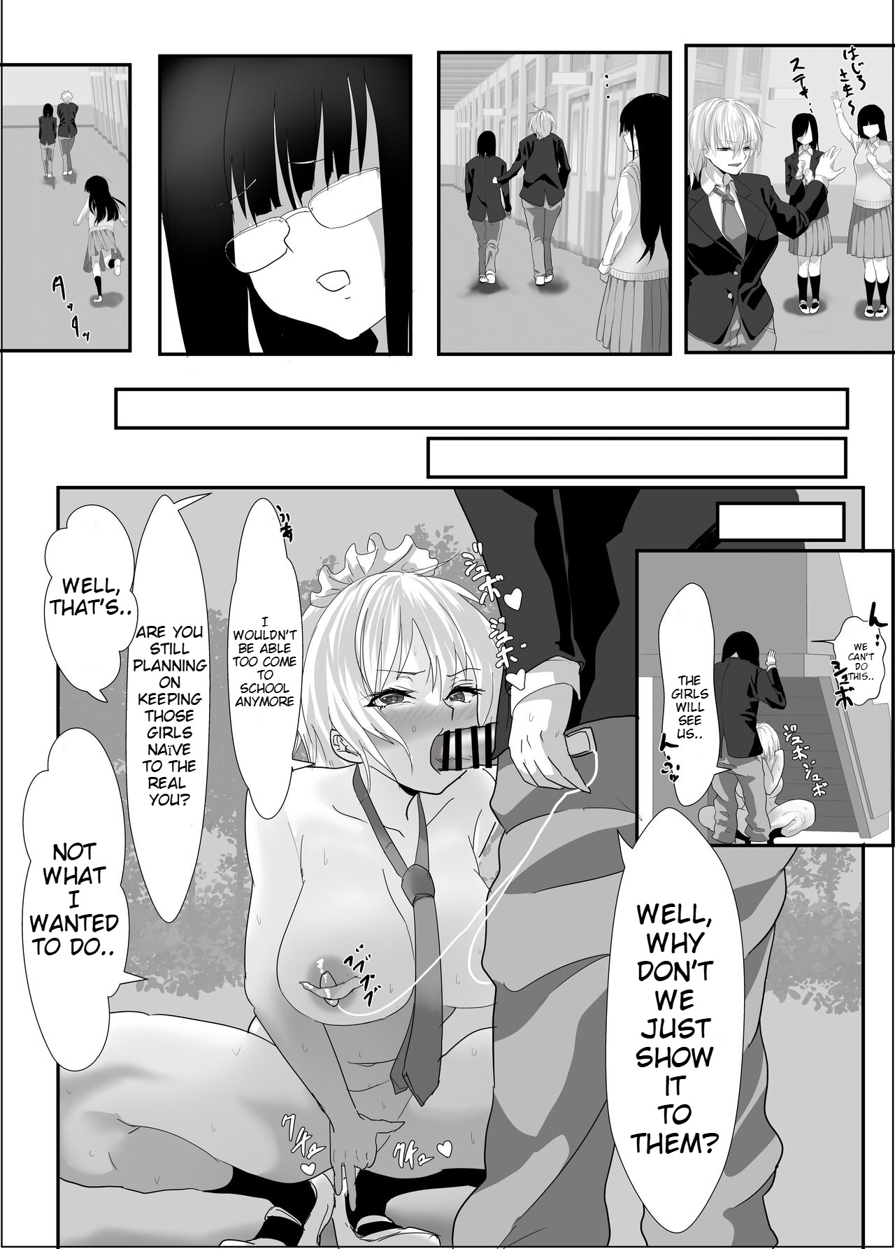 [Tetsukabuto Nuranura (Yuri Kowashi)] Narcissist na Ouji-sama-kei Joshi wa, Toilet Gaman Dekizu | The Narcissistic Female Prince Couldn't Hold It In [English] page 31 original parody - sole male big breasts hentai manga - read online free