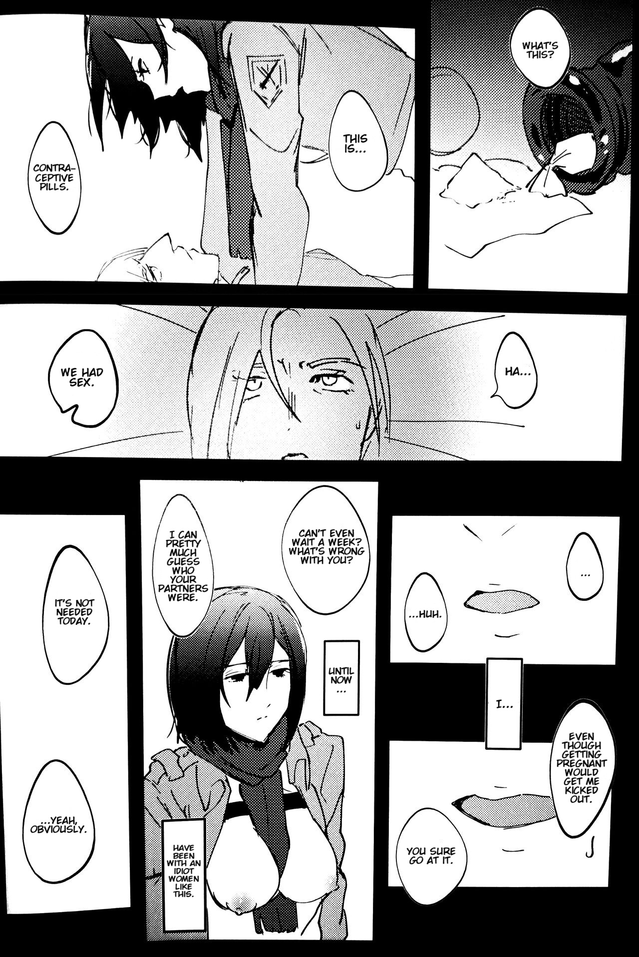 Gukou page 11 featuring mikasa ackerman shingeki no kyojin parody - females only yuri hentai manga - read online free