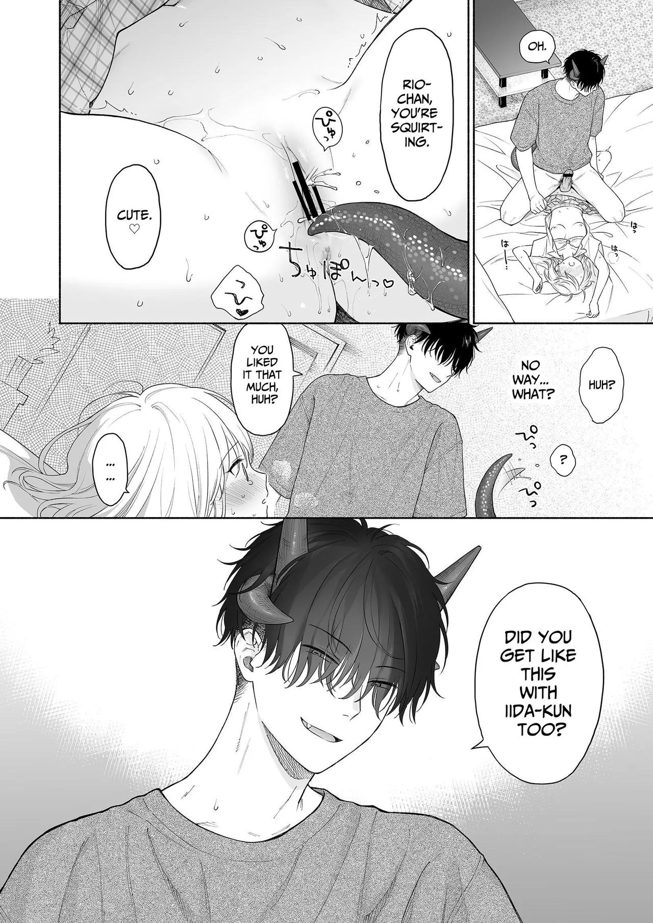 Rio-chan to Omajinai no Akuma | Rio and the Summoned Demon page 32 original parody - sole female sole male hentai manga - read online free