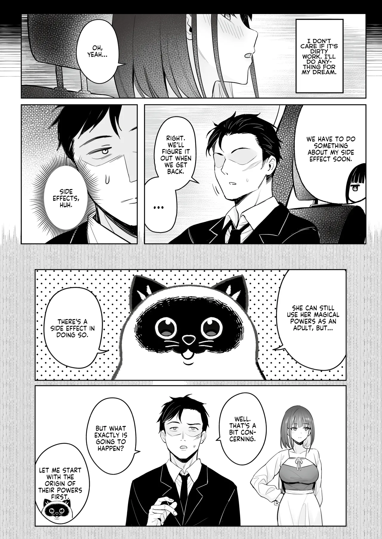 Moto Mahou Shoujo no Shigoto Hanashi Ao | The Former Magical Girl Blue's Work page 15 original parody - big breasts uncensored hentai manga - read online free