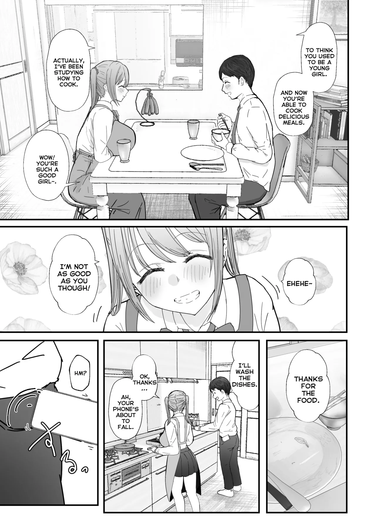 Doukyo Shiteru Bakunyuu Meikko JK wa Amayaka Sex de Shachiku Ryman o Mei Ippai Iyashite Kureru | My busty niece, a high school girl living with me, gives me a lot of comfort through sweet sex. - Page 9