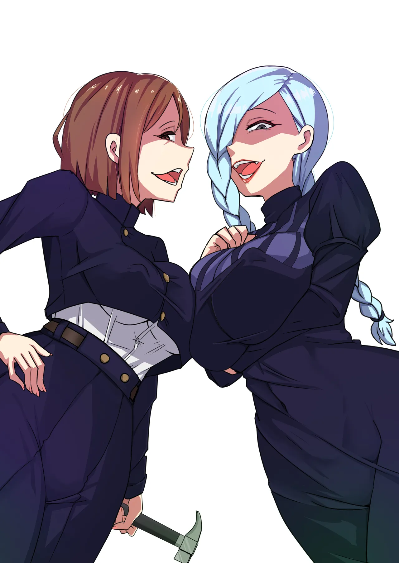 咒术师战败 page 23 featuring nobara kugisaki jujutsu kaisen parody - big breasts piercing hentai manga - read online free