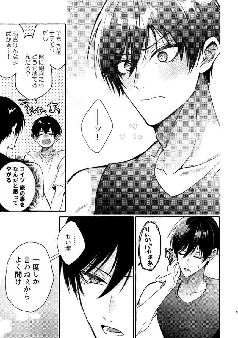 凛潔 page 77 featuring yoichi isagi blue lock parody - tracksuit multi-work series hentai manga - read online free