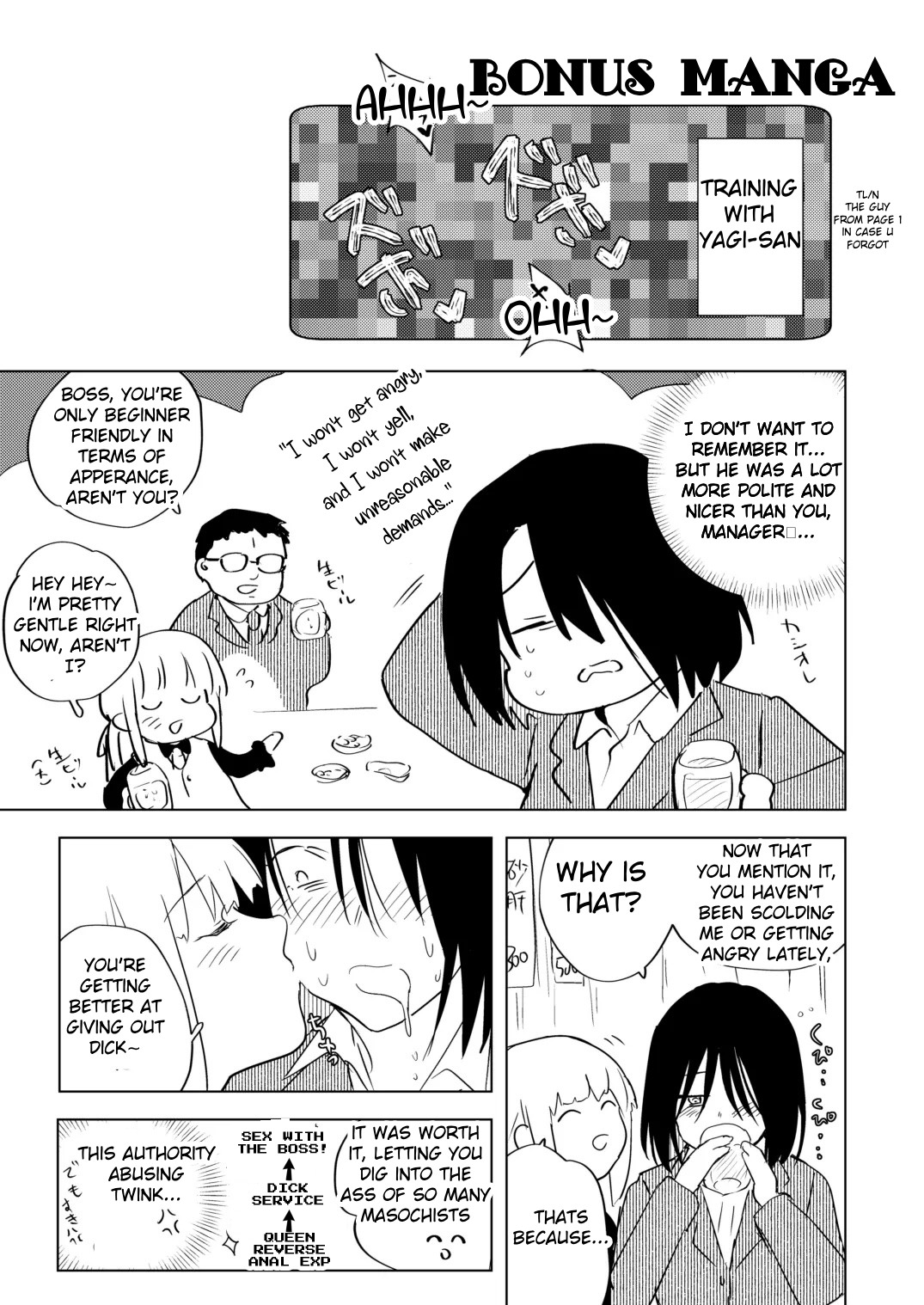 [TETRARA (Tokiwa Yutaka)] Tekisei 0 no Futanari Joou-sama 2 -Mouretsu! Love Love Gyaku Anal Mugen Zangyou Jigoku- | The Completely Incompetent Futanari Dominatrix 2 - Super Lovey-Dovey Reverse Anal Infinite Overtime From Hell [English] [Digital] page 47 original parody - sole male nakadashi hentai manga - read online free