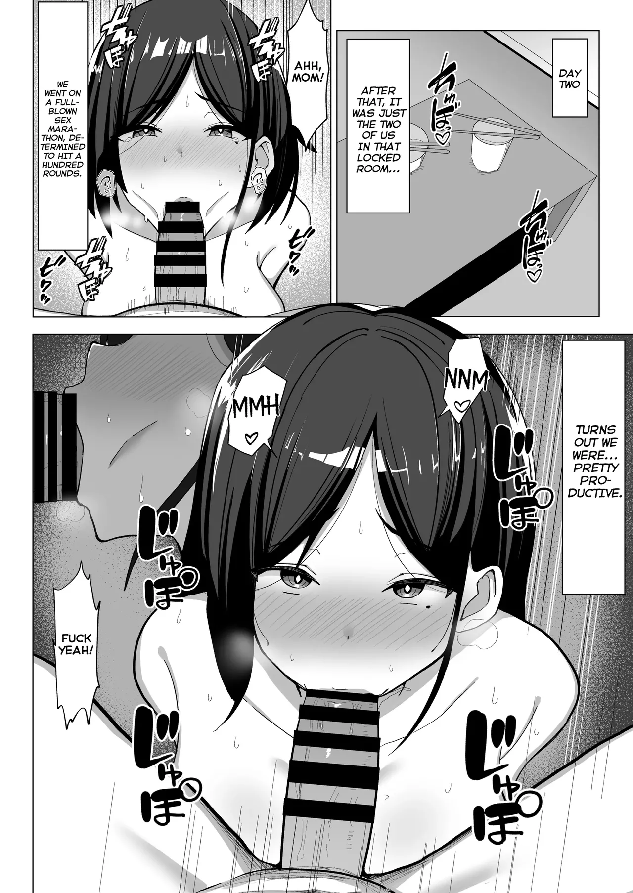 [Mustard Teikoku (Europia)] Kaa-chan to Sex Shinai to Derarenai Heya ~Kuchiurusai Haha to Hankouki no Ore~ | A Room I Can't Leave Without Having Incestuous Sex With My Mom: My Nagging Mother and Rebellious Me [English] [PPanGames] page 49 original parody - sole female sole male hentai manga - read online free