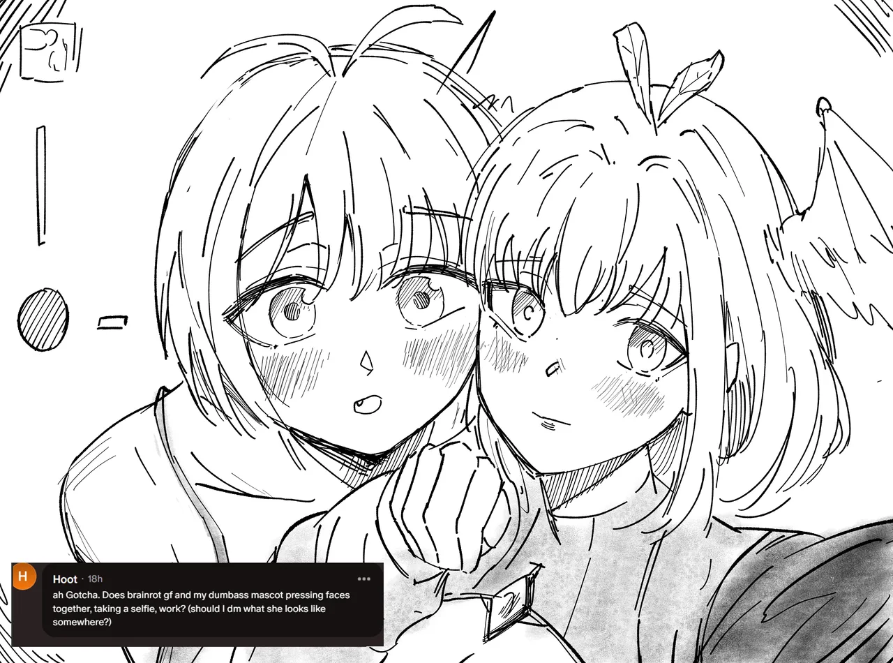 Brainrot Girlfriend page 63 original parody - big breasts hotpants hentai manga - read online free