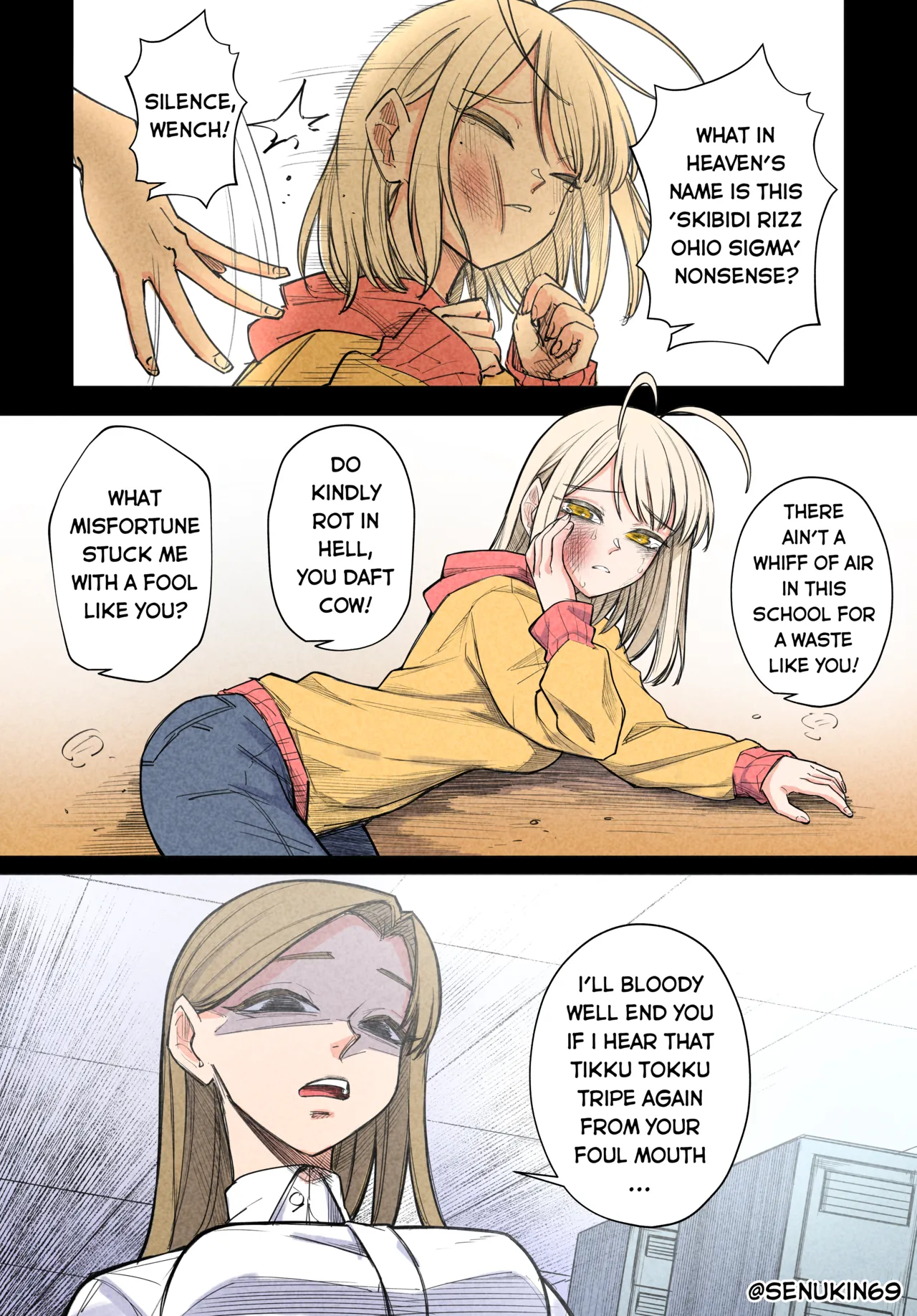 Brainrot Girlfriend page 70 original parody - big breasts hotpants hentai manga - read online free