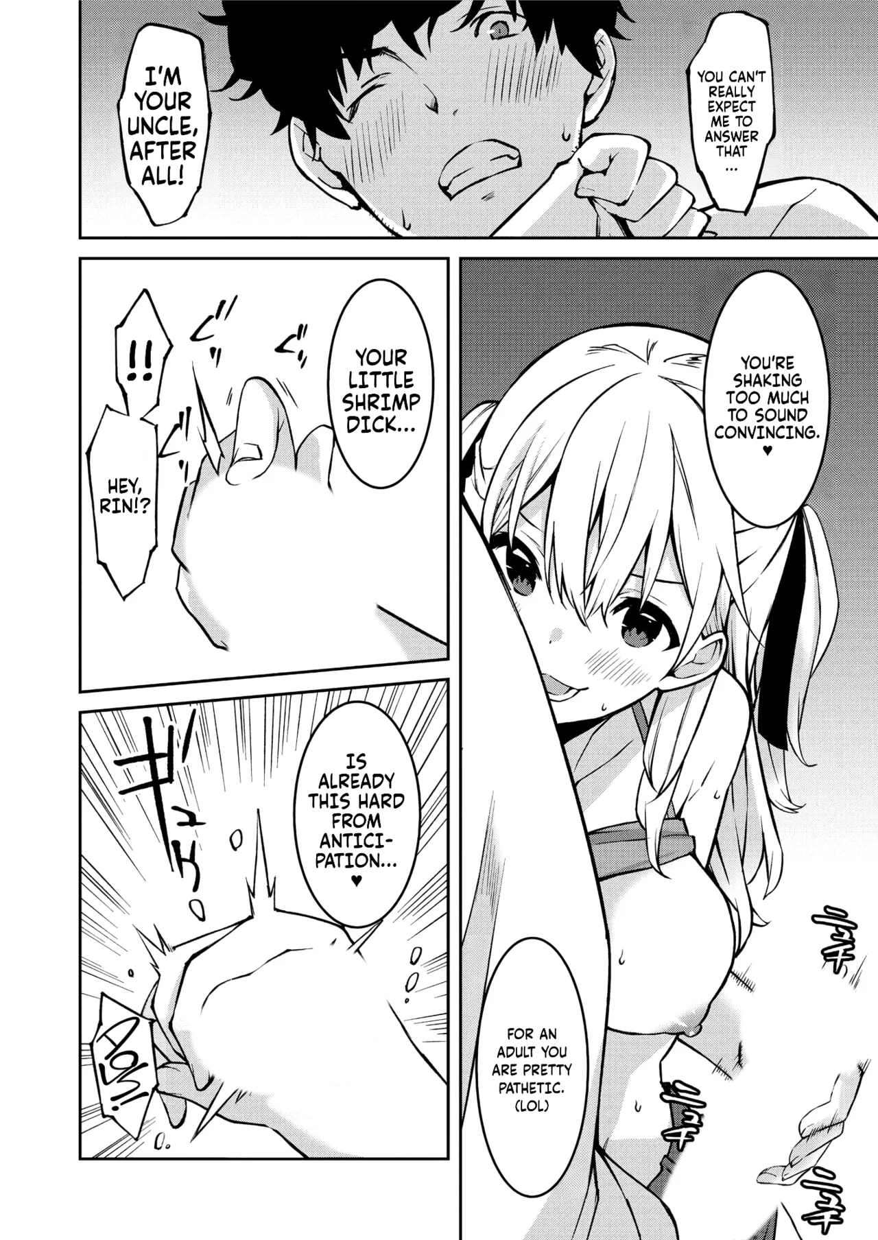 [Kusano Yuu] Namaiki Gyaru ni Zako Atsukai Sareta Ore ~ Meikko ga Guigui Kuru! Ch. 01-02 | A bratty Gal treats me like a Loser. My niece is comming on strong!! Ch. 01-02 [English] [Fallen Games] page 16 original parody - sole male nakadashi hentai manga - read online free