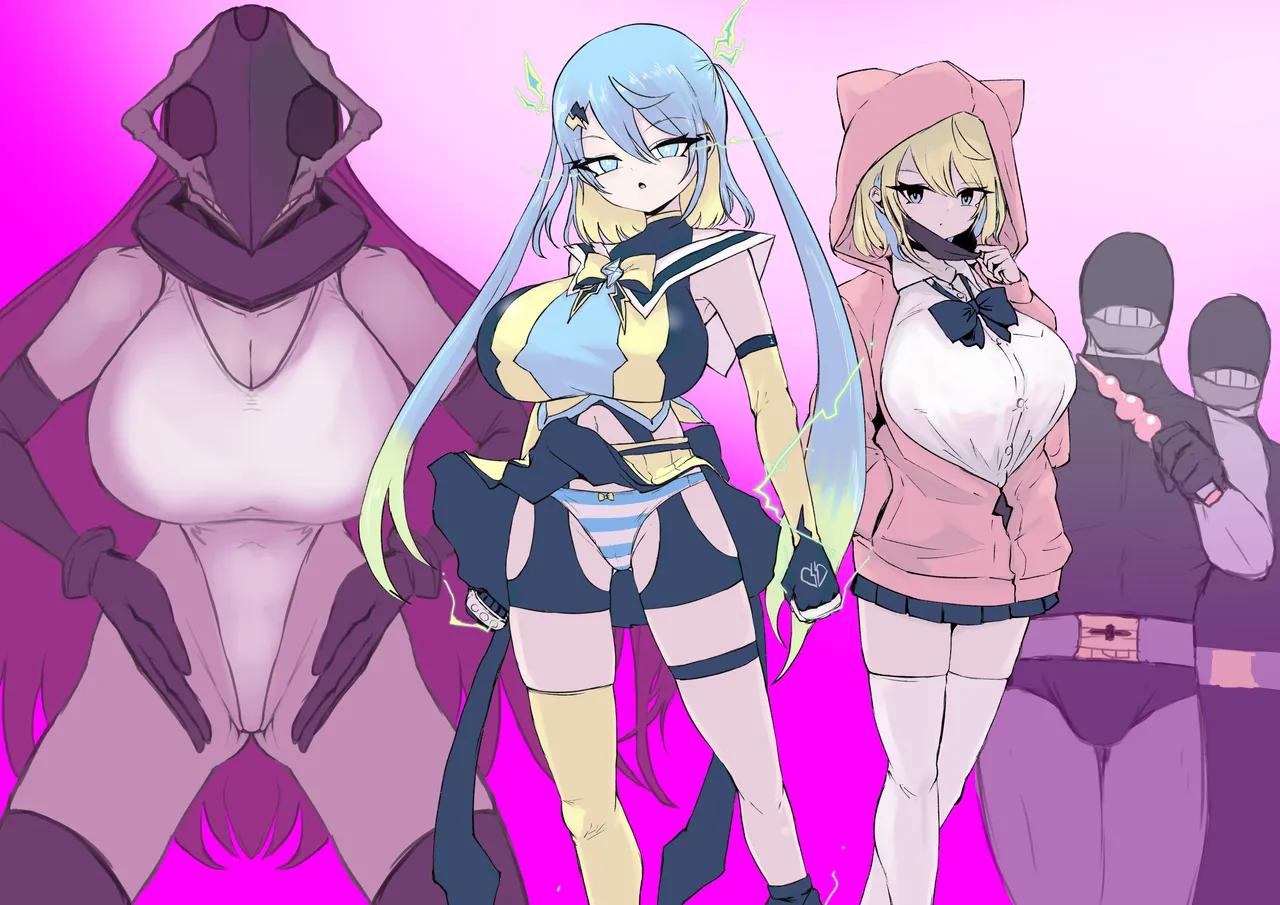 Mahou Shoujo Rising Storm Sennyuu!? Wacky Zone Hideout!! page 109 original parody - transformation big breasts hentai manga - read online free