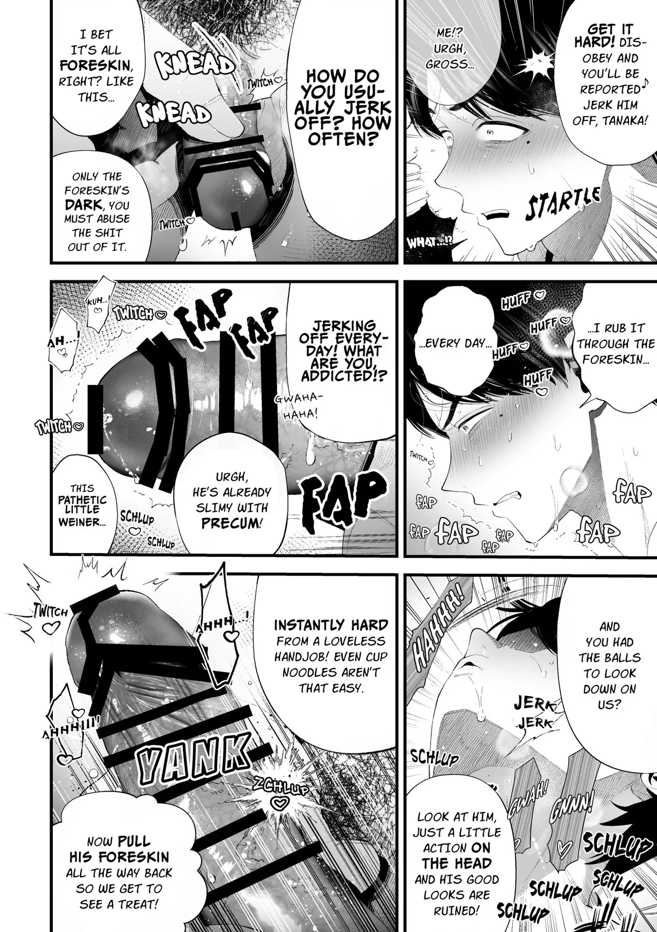 Kuzu na Elite Shinnyuu Shain-kun Kyousei Chinpo Marudashi Enkaigei de Buzama Ochi | The Unsightly Nude Performance of an Elite Employee page 25 original parody - beauty mark mosaic censorship hentai manga - read online free