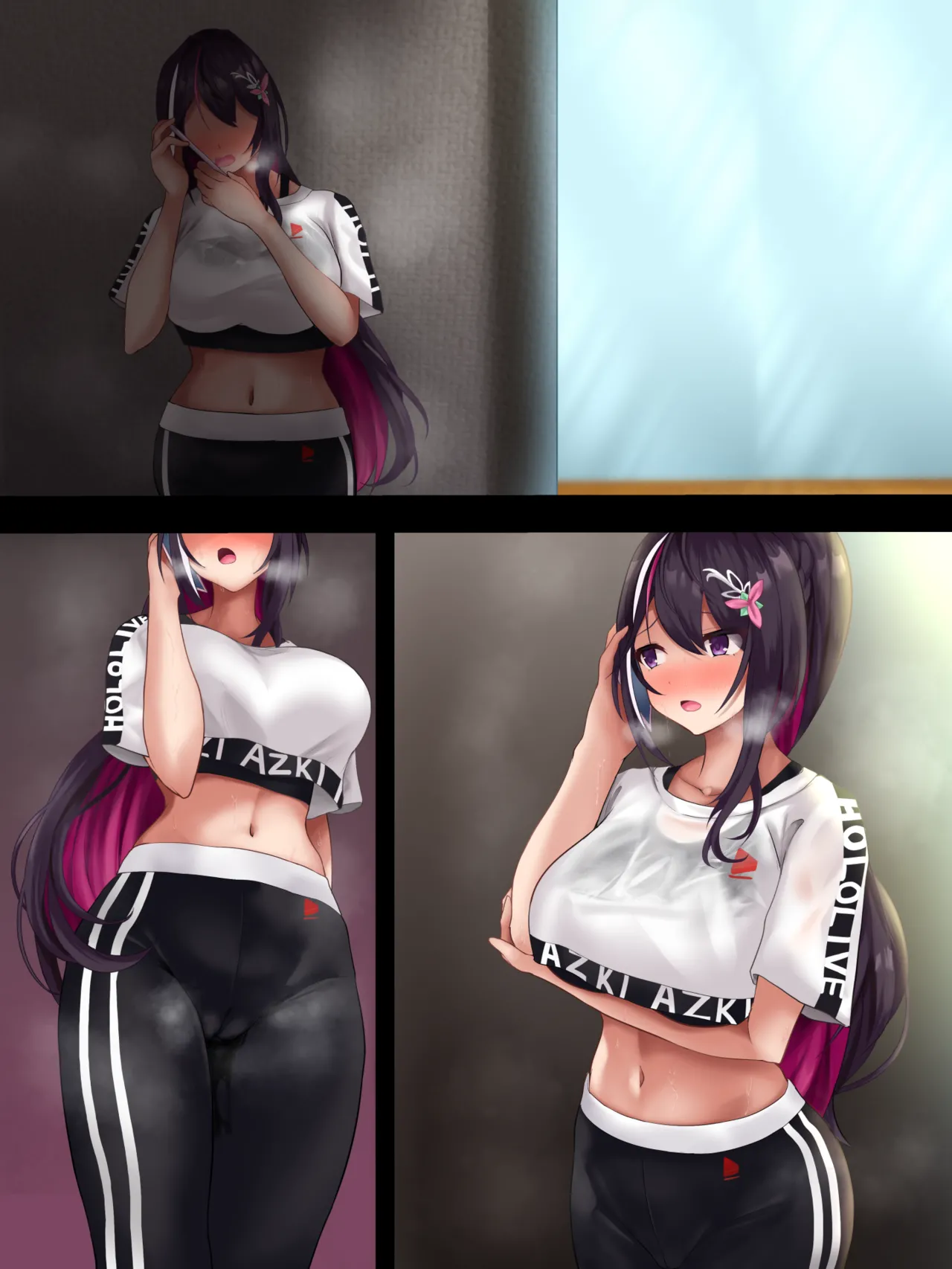 昔の関係を断ち切れないA●K● page 13 featuring azki hololive parody - sole female sole male hentai manga - read online free