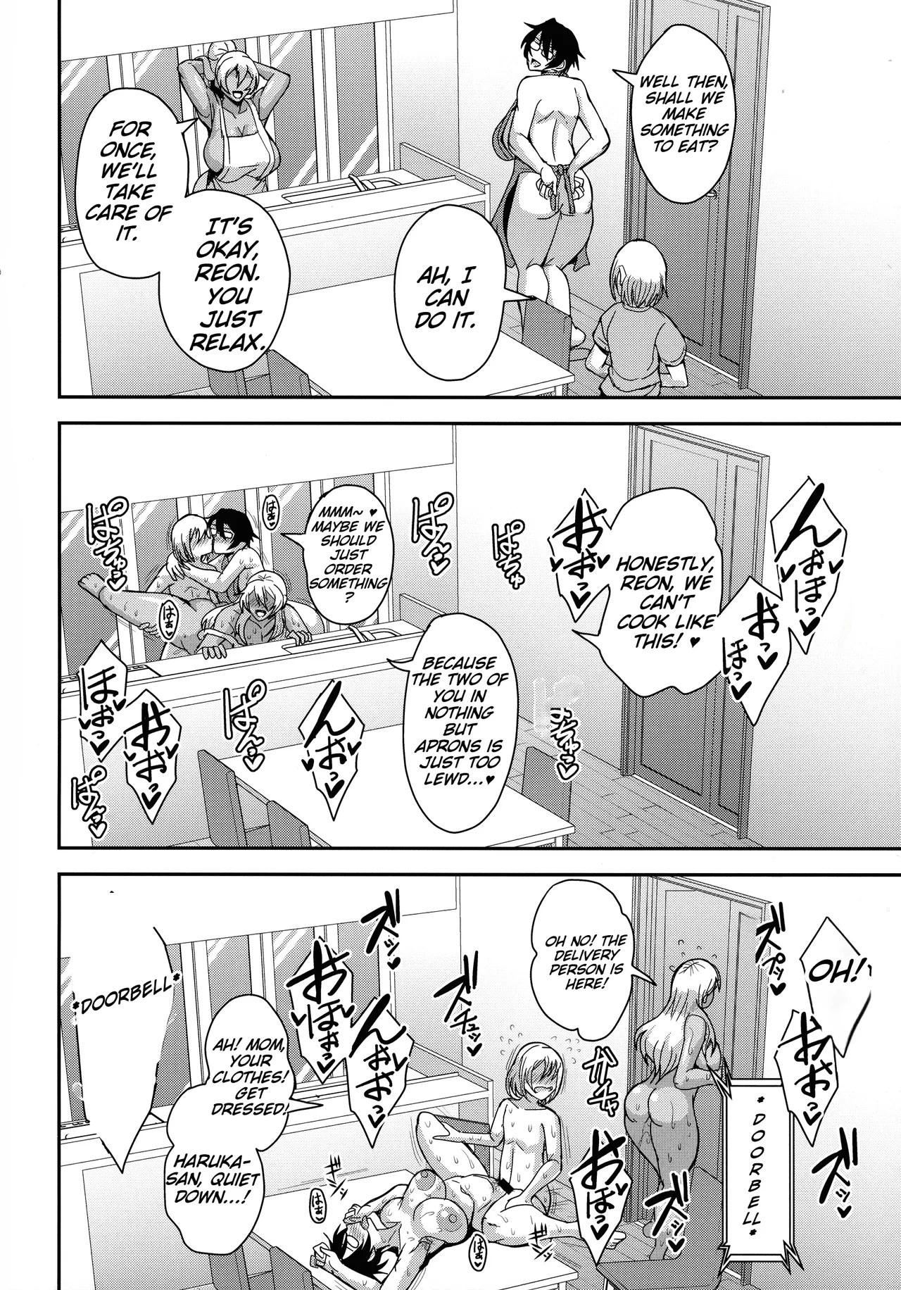 (C105) [MEAN MACHINE (Mifune Seijirou)] AraFou Dokushin BariCare Oba-san ga Yuujin no Musuko demo aru Toshishita Danshi to no Kankei Ni Hamaru Hanashi 4 Ninkatsu Tanetsuke hen | The Story of a Single Career Woman in Her 40s Getting Addicted to a Relationship with Her Friend's Son 4: Baby-Making Breeding Edition [English] [m00ngato] page 38 original parody - milf big breasts hentai manga - read online free