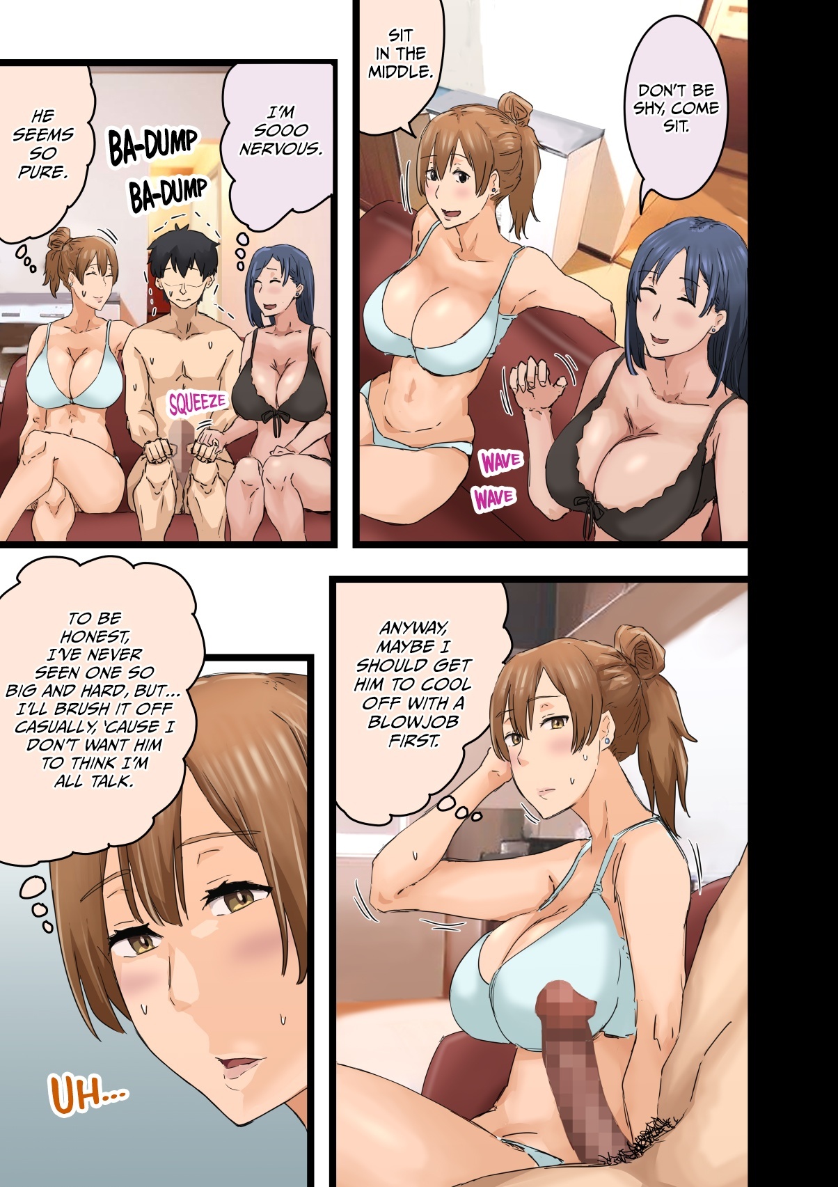 [Amatani Haruka] Kaisha no Madonna to Lucky de Yareta Hanashi 3 ~Gal 3p Hen~ | How I Got Lucky and Banged the Company's Madonna 3 [English] [TMD-Group] page 33 original parody - sole male nakadashi hentai manga - read online free