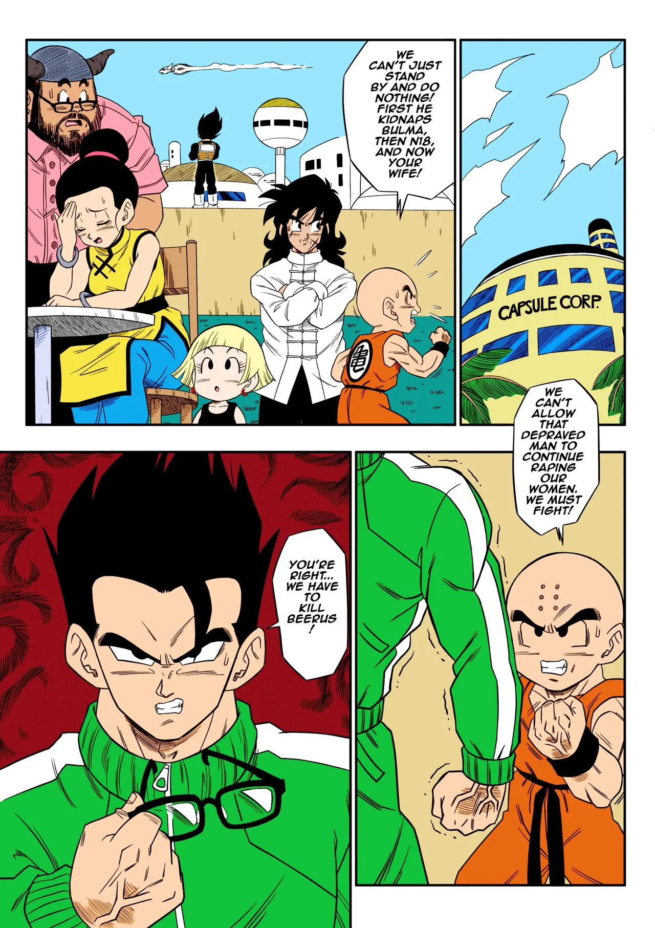 No One Can Go Against Beerus! page 26 featuring pan dragon ball super parody - big breasts netorare hentai manga - read online free