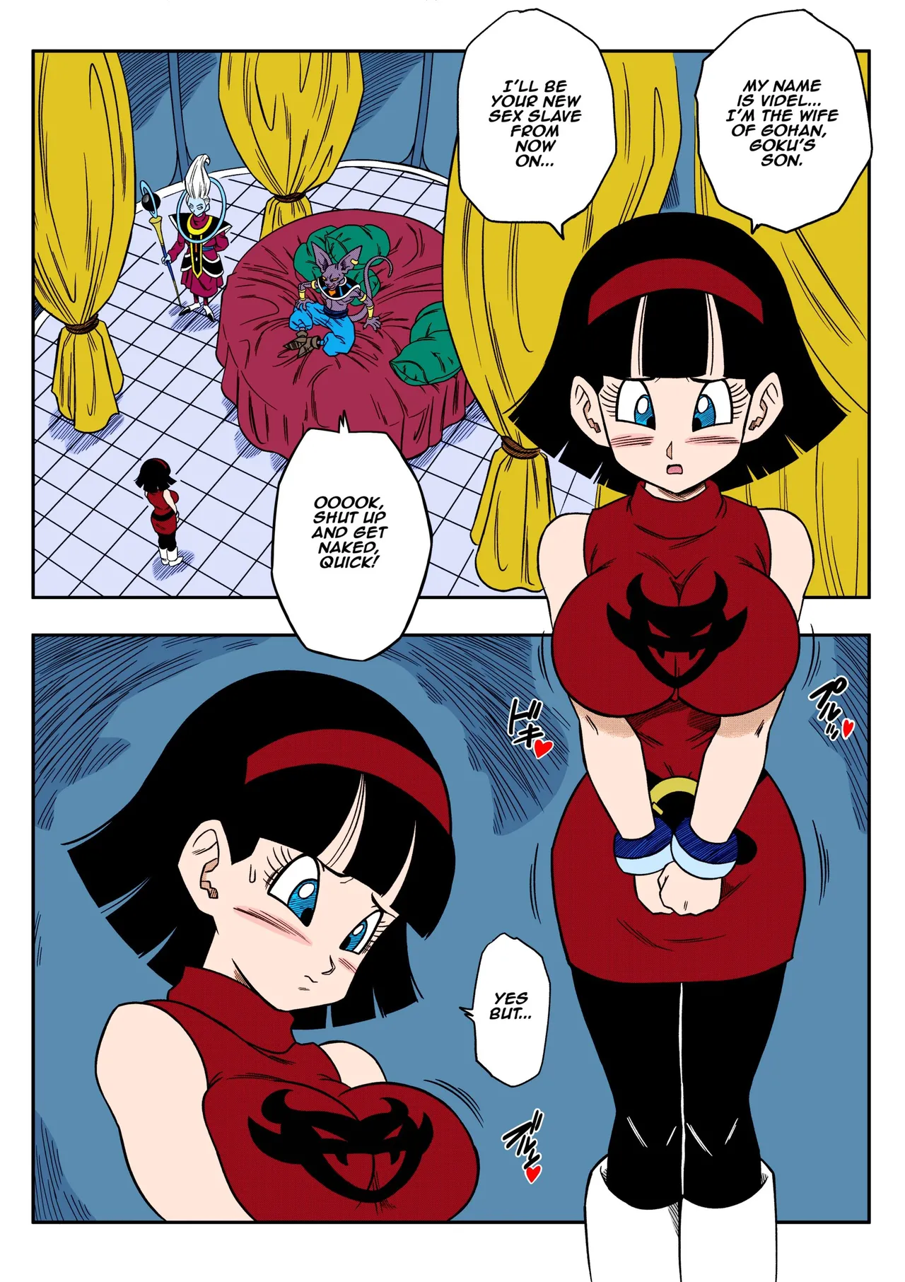 No One Can Go Against Beerus! page 9 featuring beerus dragon ball super parody - sole female sole male hentai manga - read online free