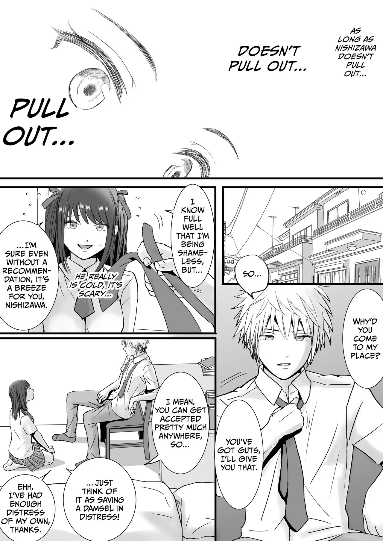 Page 5 of Sumata dake tte Itta no ni… Nurutto Sounyuusarechatta Yuutousei no Omocha | You Said It'd Just Be Grinding... But You Ended up Slipping It In. Now I'm Just the Top Student's Toy.