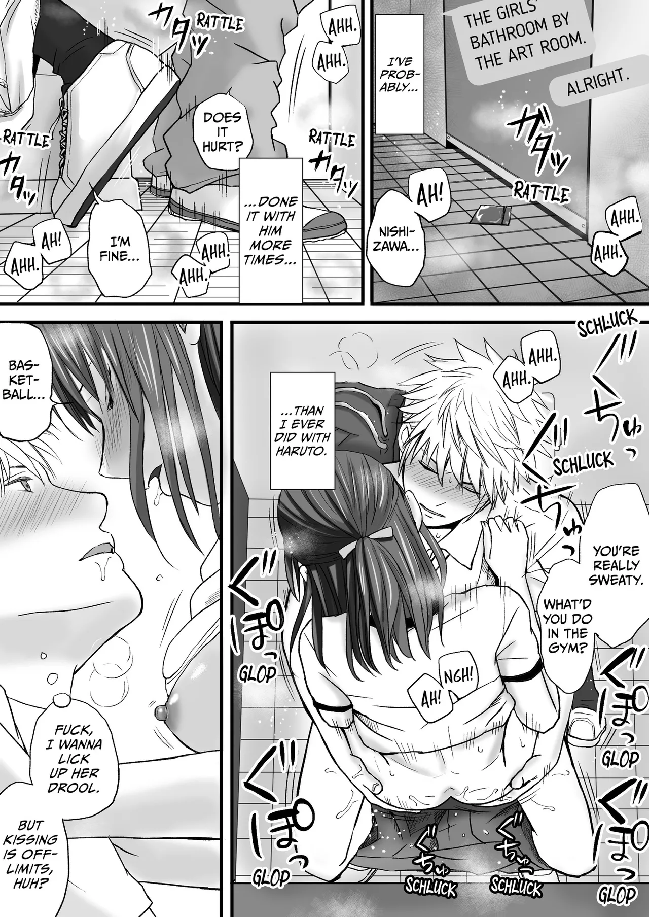 Sumata dake tte Itta no ni… Nurutto Sounyuusarechatta Yuutousei no Omocha | You Said It'd Just Be Grinding... But You Ended up Slipping It In. Now I'm Just the Top Student's Toy. page 85 full