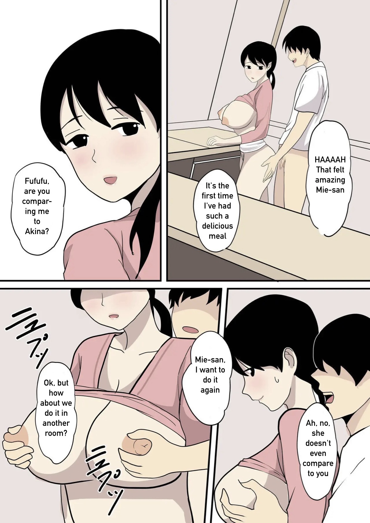 Kanojo no Haha ni Sasowareru | Invited by her mother page 19 original parody - handjob milf hentai manga - read online free