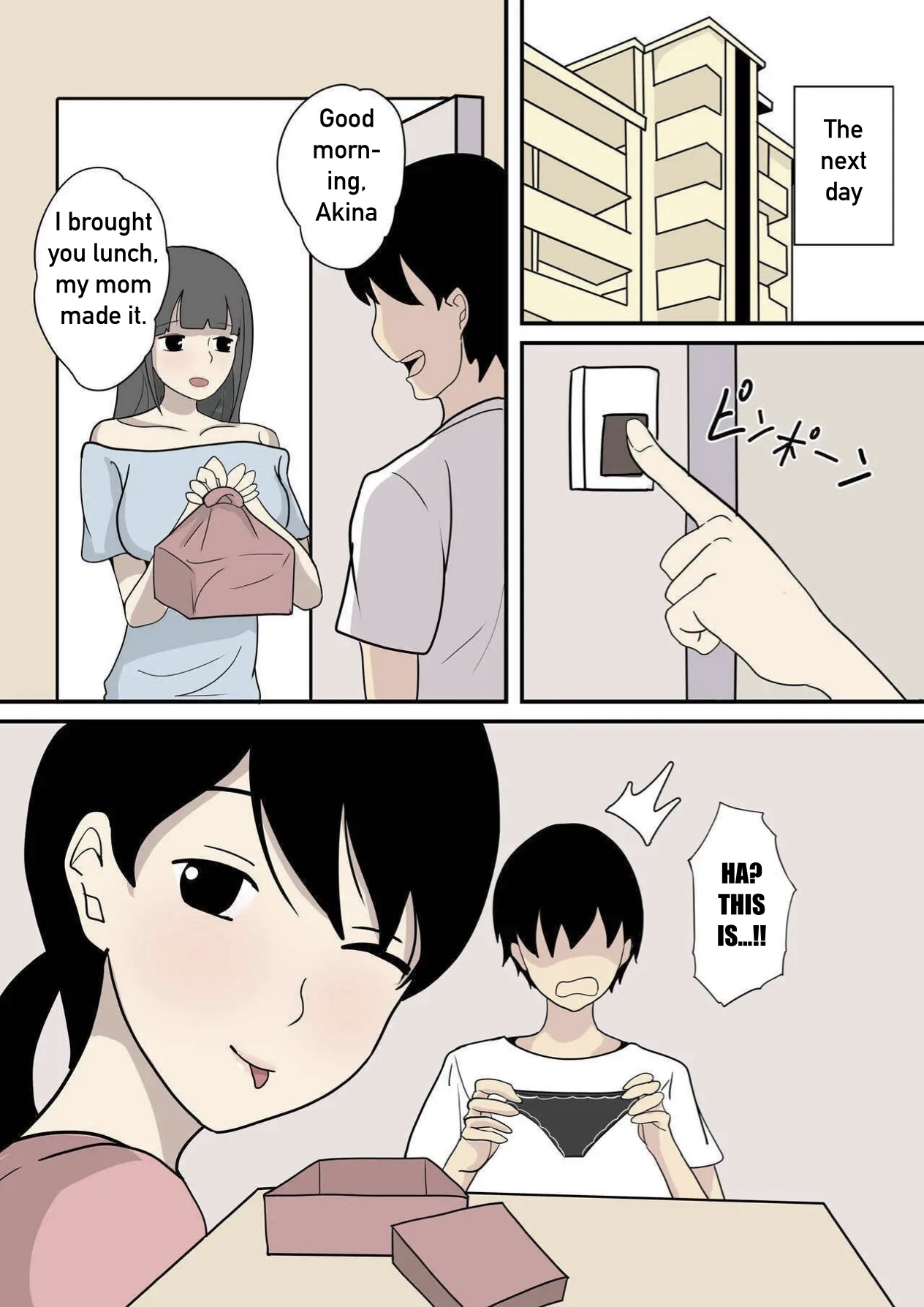 Kanojo no Haha ni Sasowareru | Invited by her mother page 28 original parody - full color big penis hentai manga - read online free