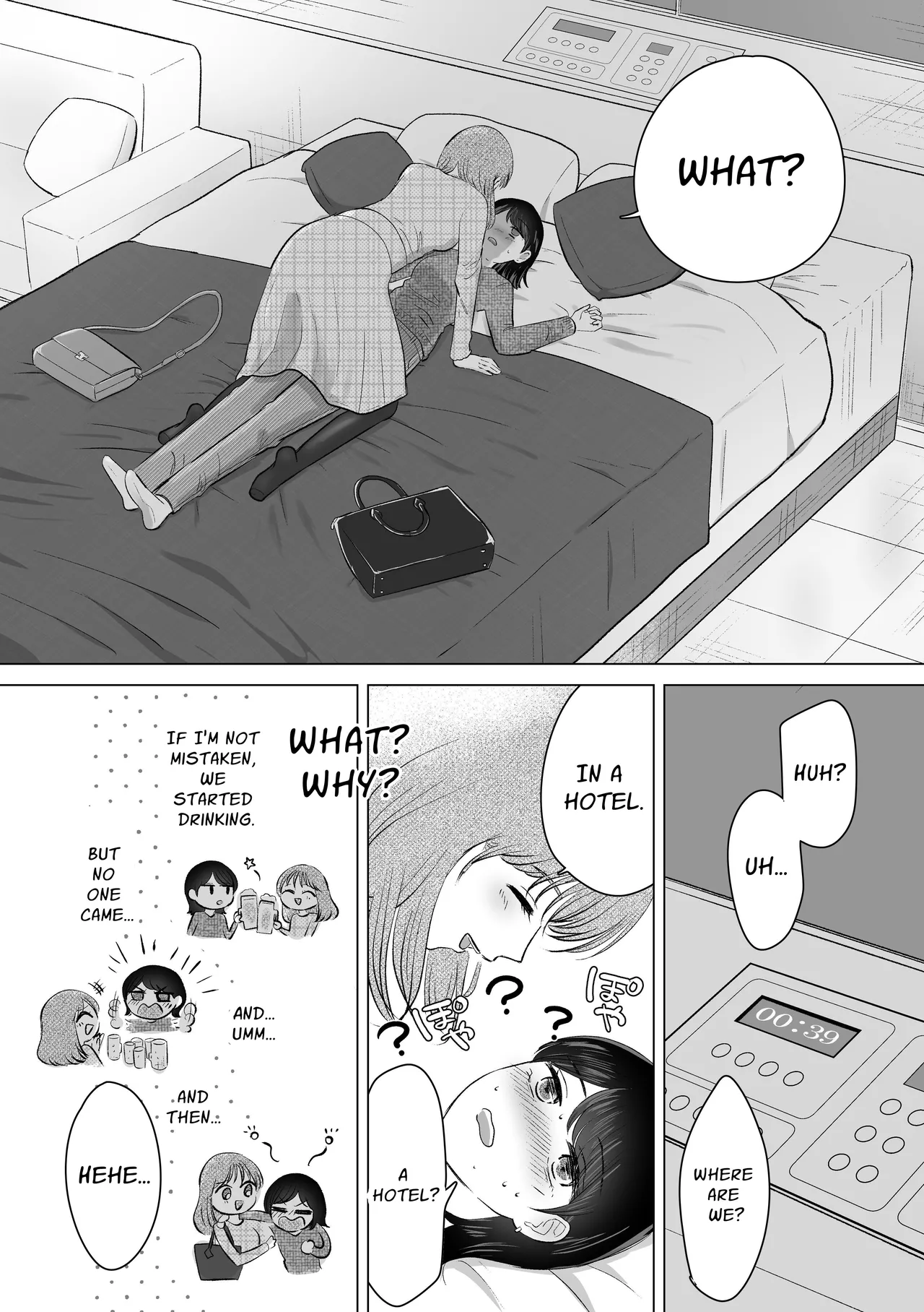 [Sasami Seseri (Sasami Rise)] Senpai tte Honto Baka -Kouhai no Burikko Onna ni Suki ni Sarechau Hanashi- | Silly You ~XXX'd by a colleague who is feigning cutesy naivete~ [English] [nasmas] page 9 original parody - yuri kissing hentai manga - read online free
