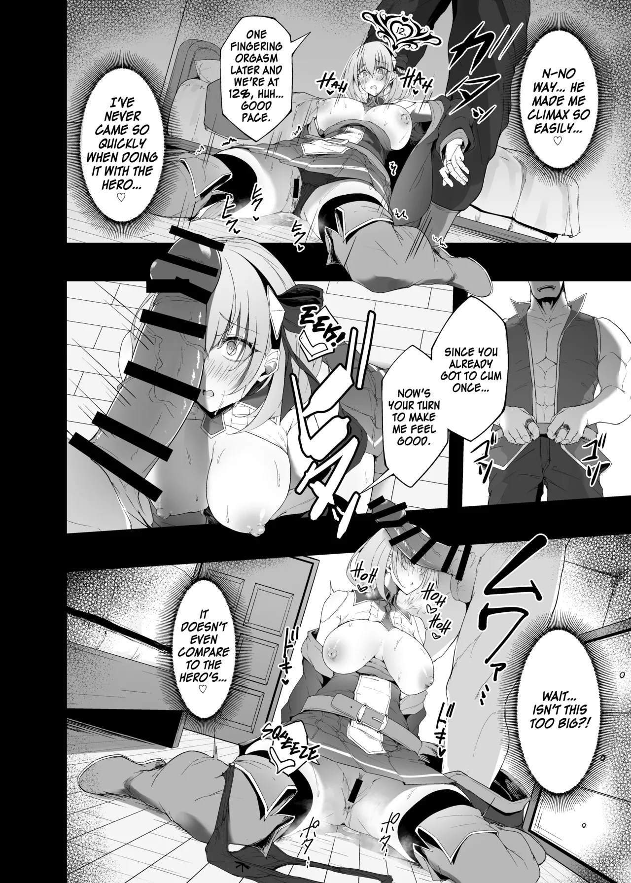 Yuusha no Kanojo wa NTRreru - Heroine no Netorareru | The Hero’s Girlfriend Gets NTR’d page 23 original parody - sole female sole male hentai manga - read online free