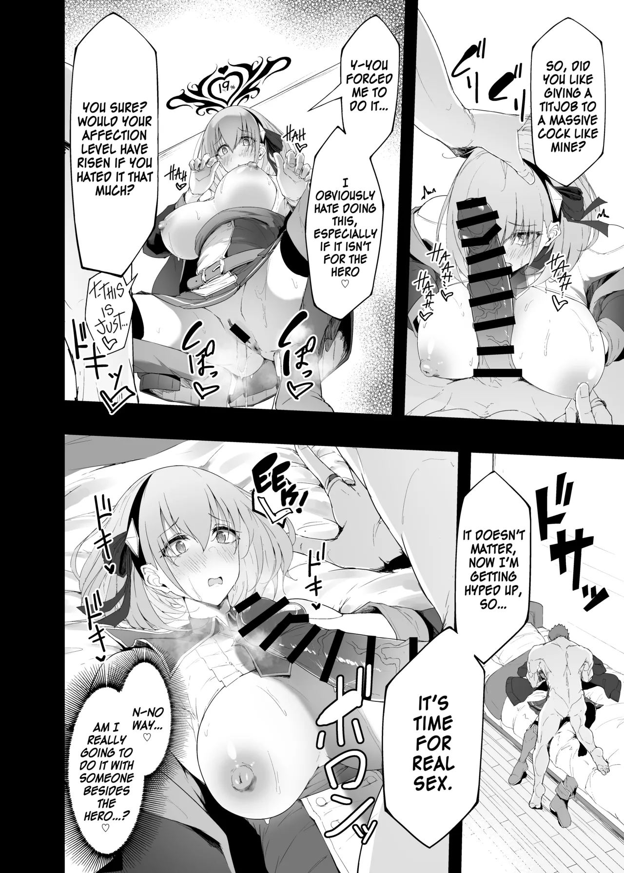 Yuusha no Kanojo wa NTRreru - Heroine no Netorareru | The Hero’s Girlfriend Gets NTR’d page 33 original parody - squirting kissing hentai manga - read online free