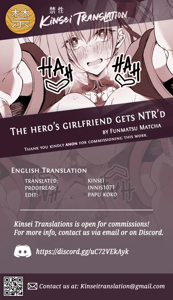 Yuusha no Kanojo wa NTRreru - Heroine no Netorareru | The Hero’s Girlfriend Gets NTR’d page 61 original parody - sole female sole male hentai manga - read online free