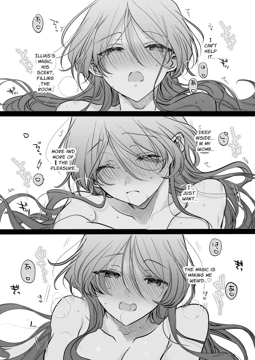 [Ajitaro] Majutsushi no Henai 2 - BADRōte - | A Mage's Affection 2 ~BAD Route~ [English] [kanzou] page 59 original parody - kissing big breasts hentai manga - read online free