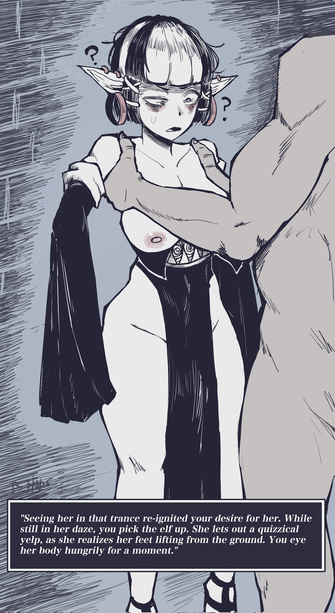 Elf Date page 9 - elf big breasts hentai manga - read online free