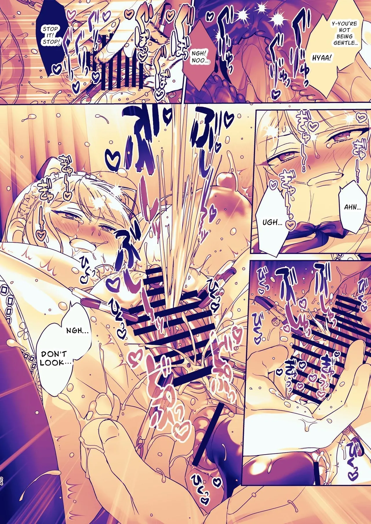 Seitokaichou wa Nyotaika kara Nigenai | The Council President Cannot Escape Feminization page 24 original parody - ahegao anal hentai manga - read online free