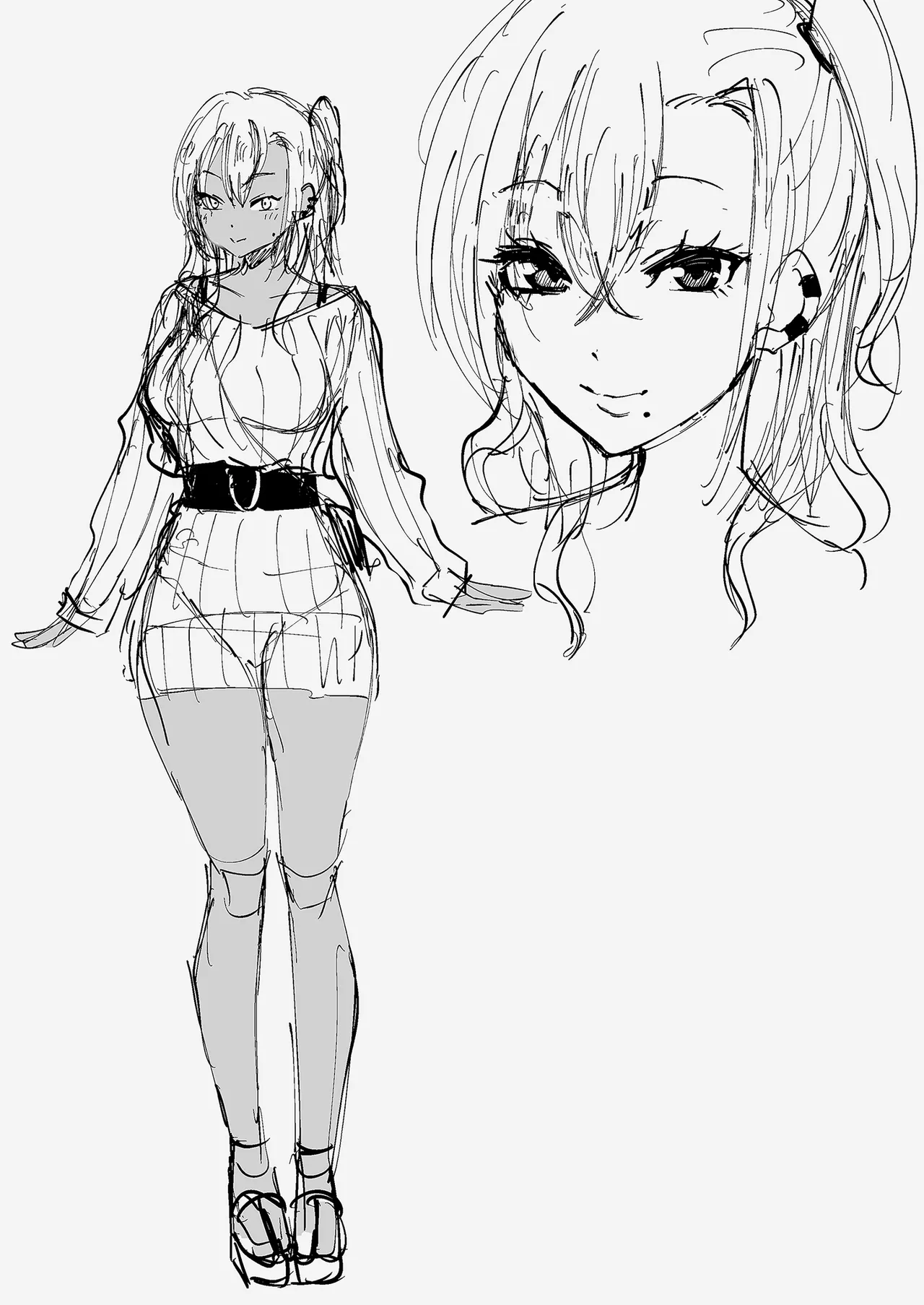 Kurogal Men-esthe Jou ga Yarasetekureru Hanashi｜男士美容店黑辣妹的極上按摩服務 - Page 3