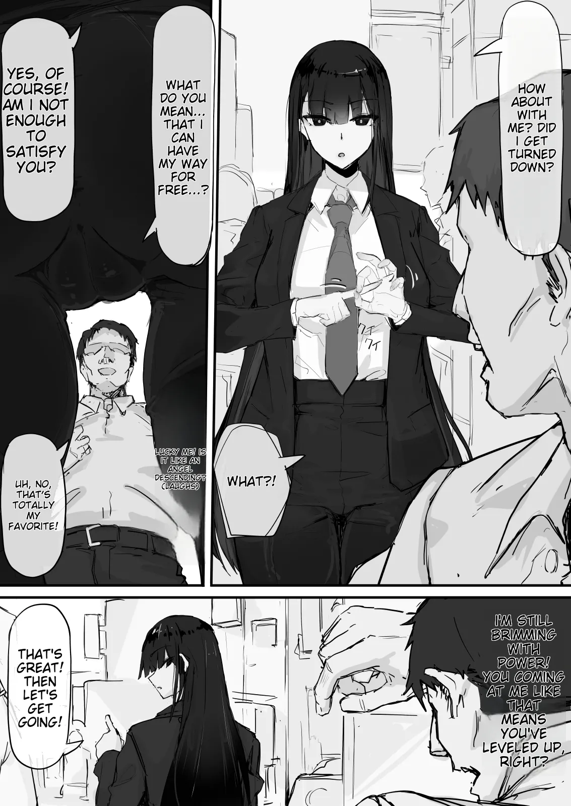 Kankaku shadan de haraimasu  | Sensory deprivation exorcism | Part 1-4 page 17 original parody - sole male nakadashi hentai manga - read online free