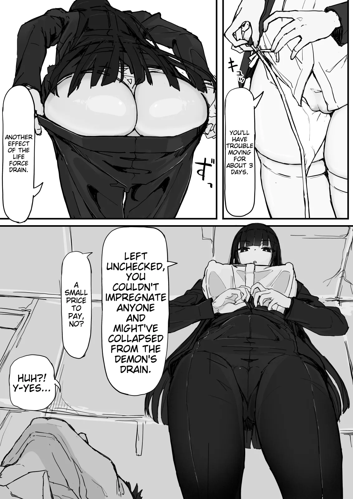 Kankaku shadan de haraimasu  | Sensory deprivation exorcism | Part 1-4 page 44 original parody - sole male nakadashi hentai manga - read online free