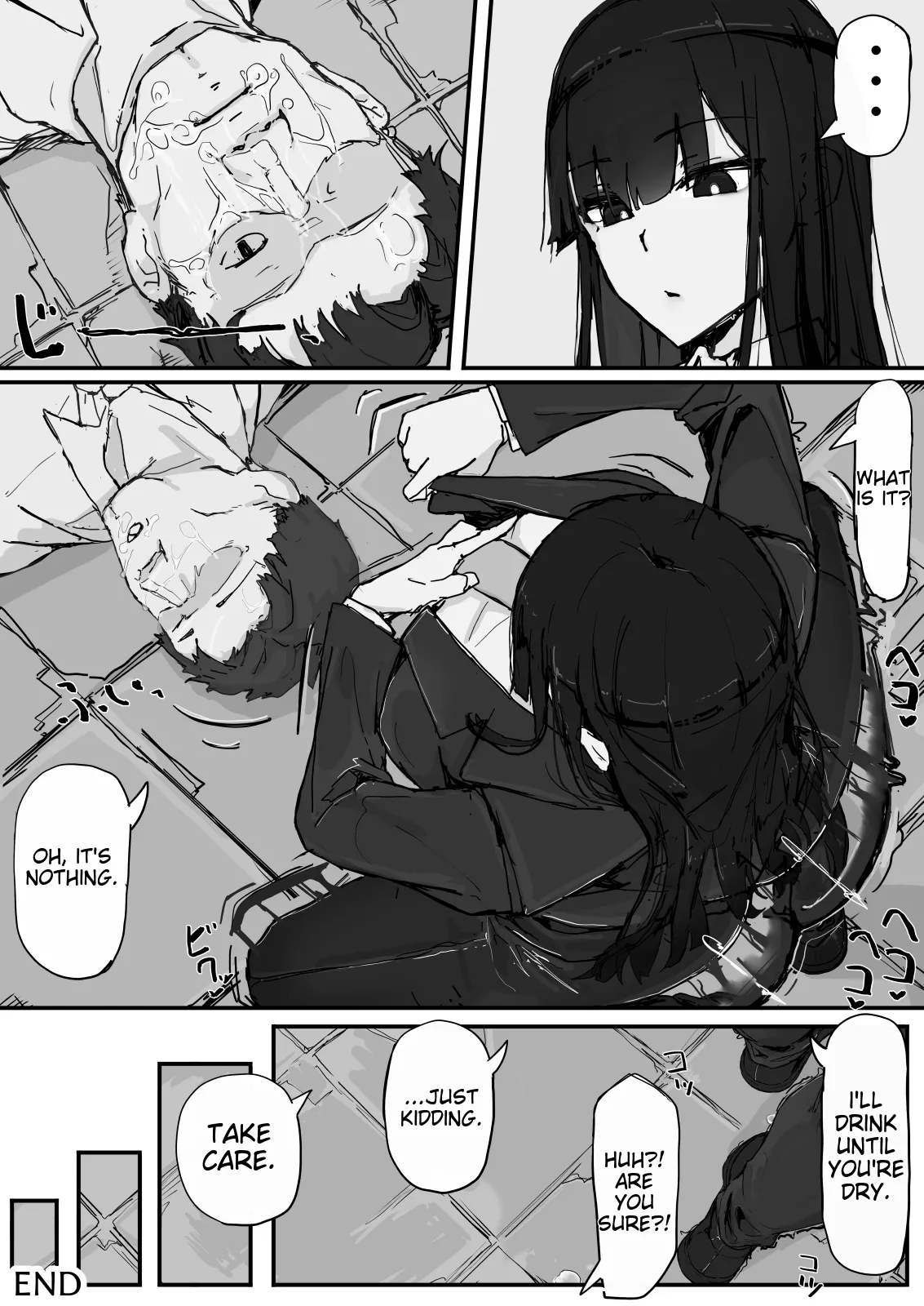 Kankaku shadan de haraimasu  | Sensory deprivation exorcism | Part 1-4 page 47 original parody - sole male nakadashi hentai manga - read online free