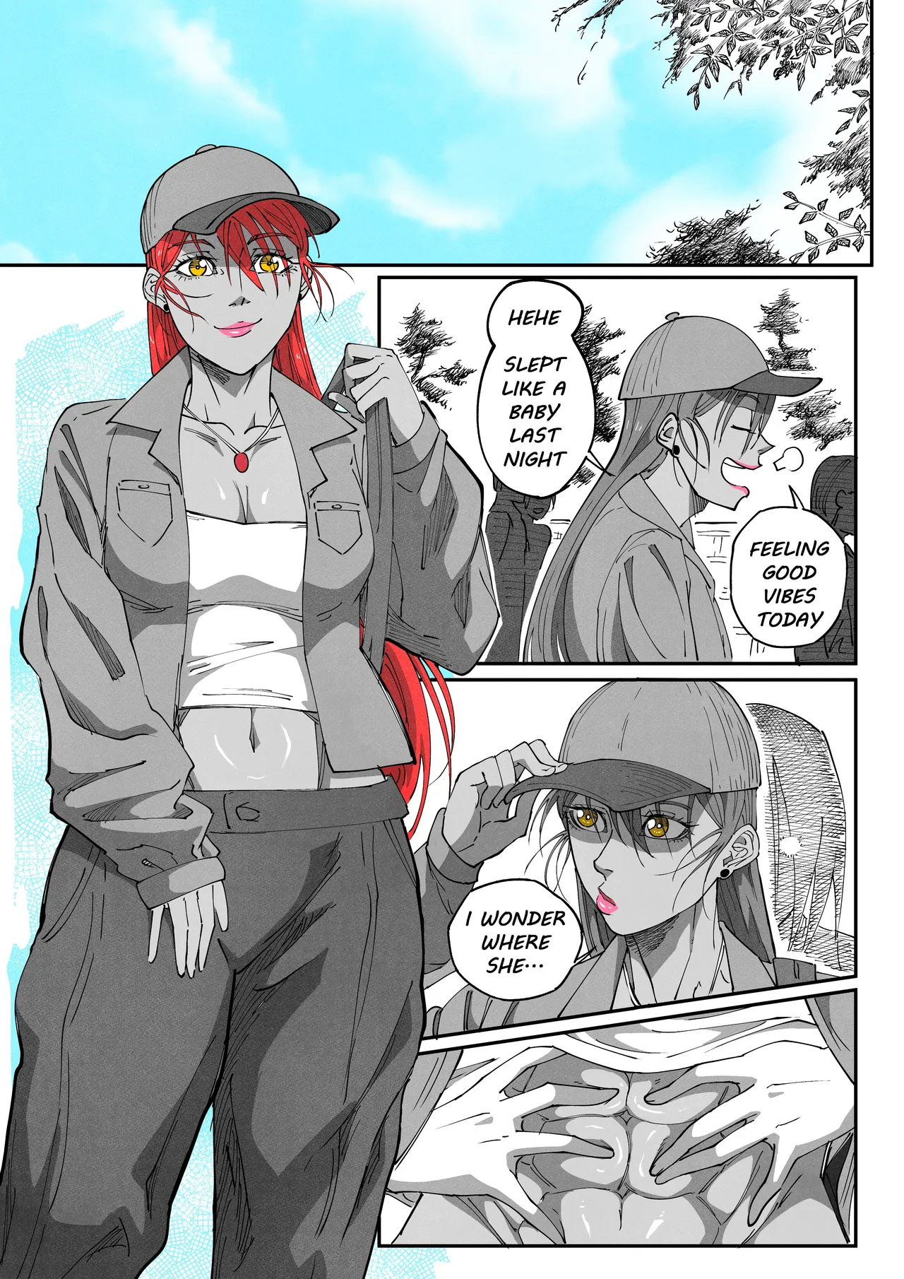 GNO: Girl's Night Out - Issue 02 page 147 original parody - ttf threesome futanari hentai manga - read online free