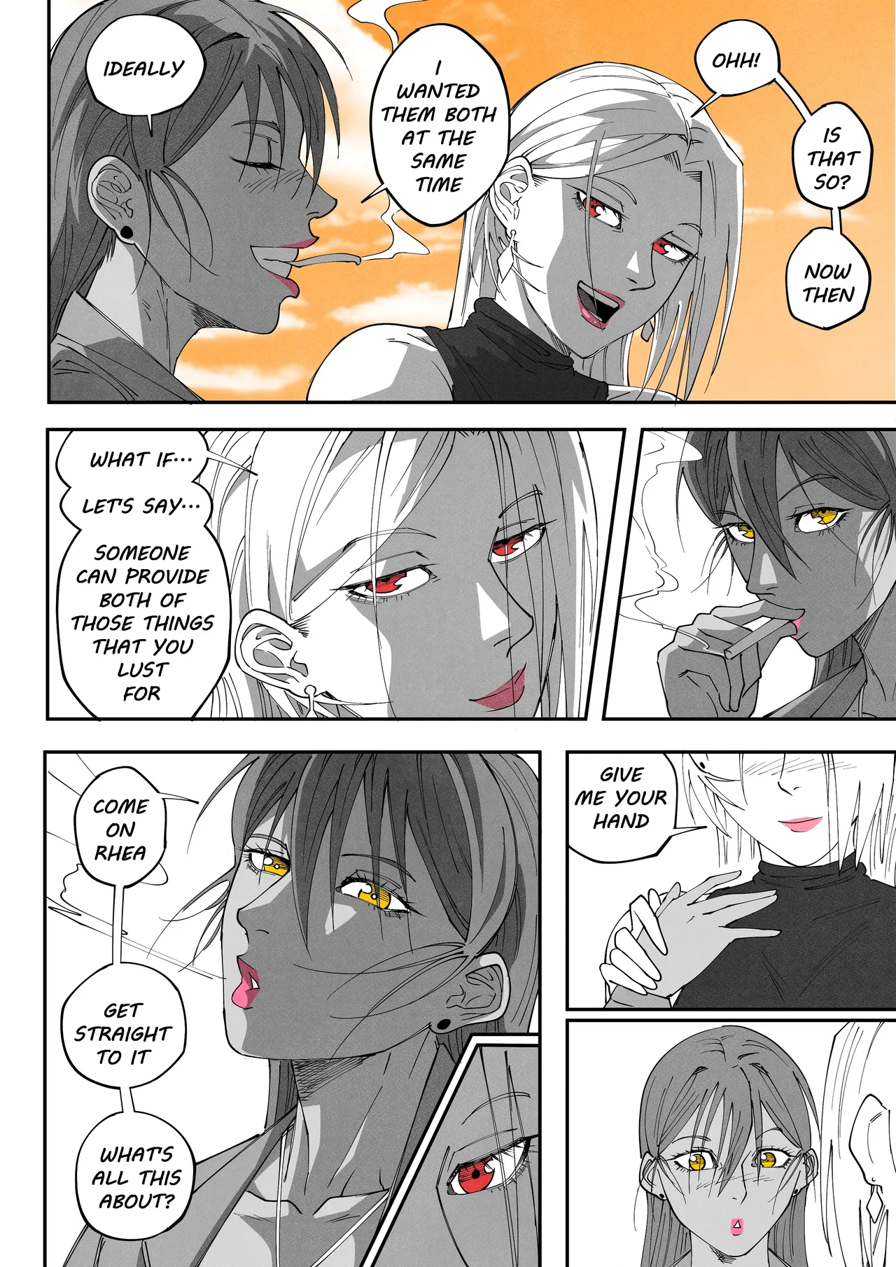 GNO: Girl's Night Out - Issue 02 page 154 original parody - ttf threesome futanari hentai manga - read online free