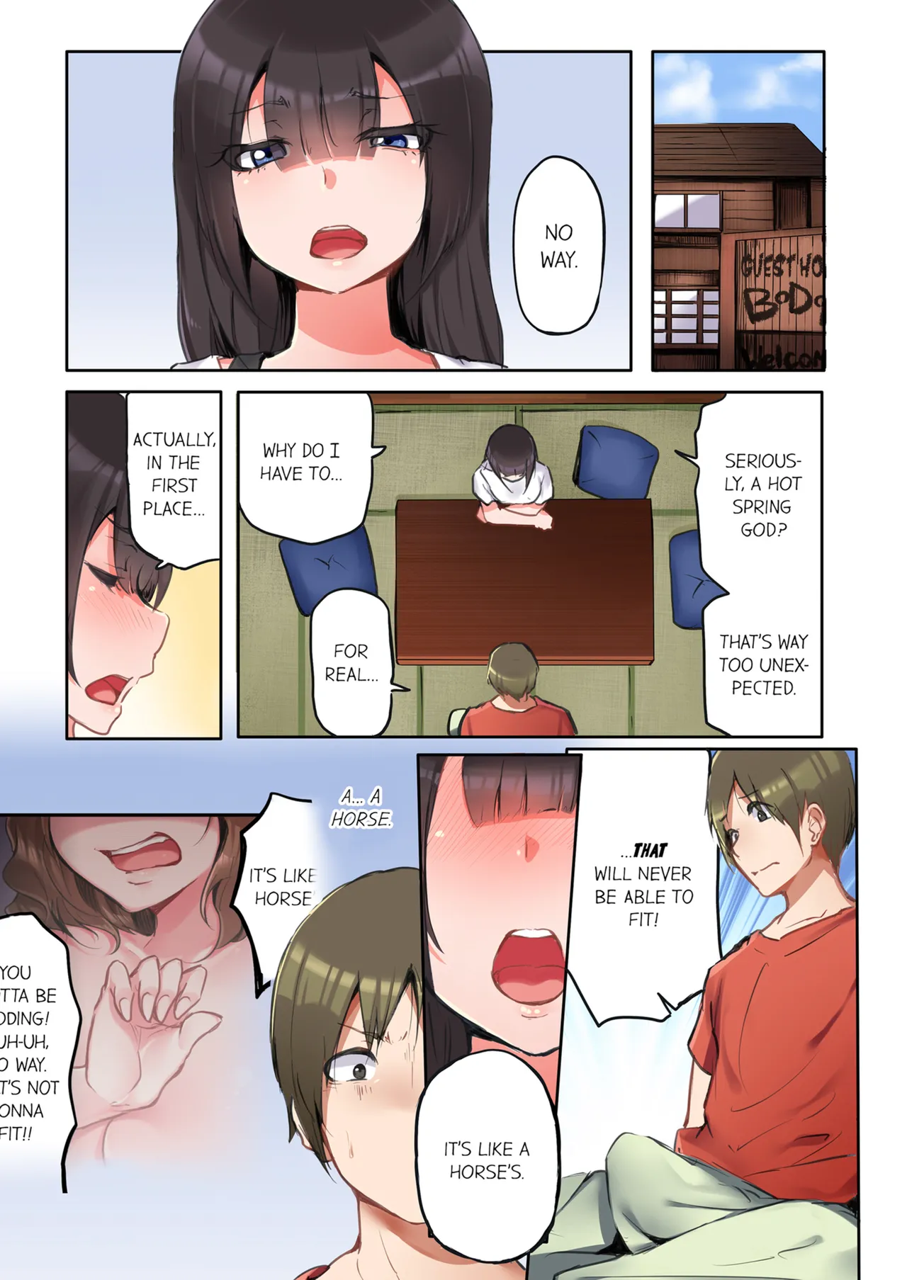 That Won't Fit...! All Night Sex with the Biggest Cock Vol.1 page 50 - sole female sole male hentai manga - read online free