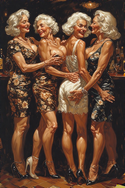 party dance mature women page 11 - yuri females only hentai manga - read online free