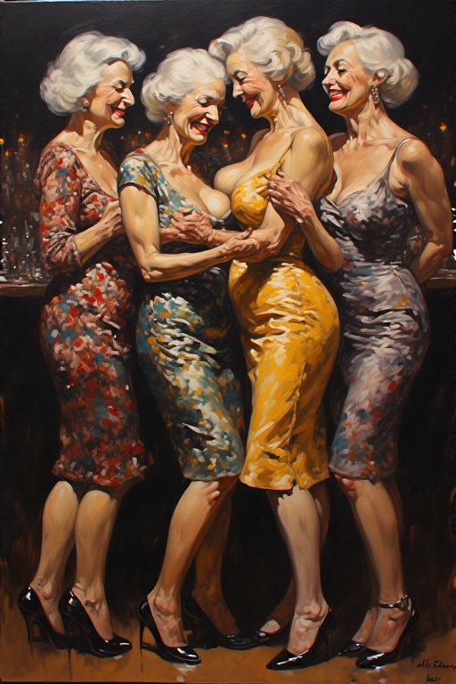 party dance mature women page 13 - yuri females only hentai manga - read online free